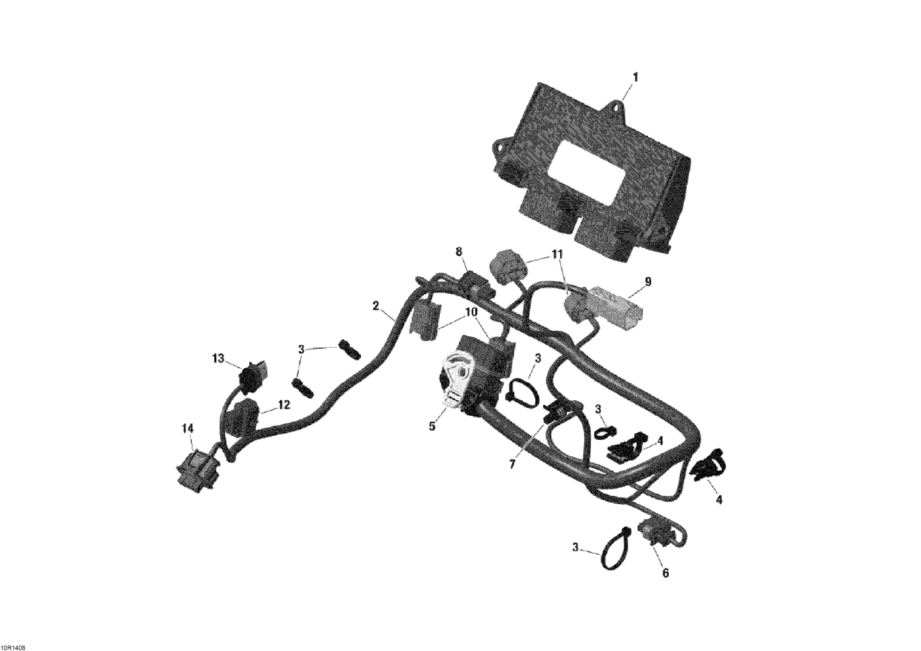 Engine Harness And Electronic Module