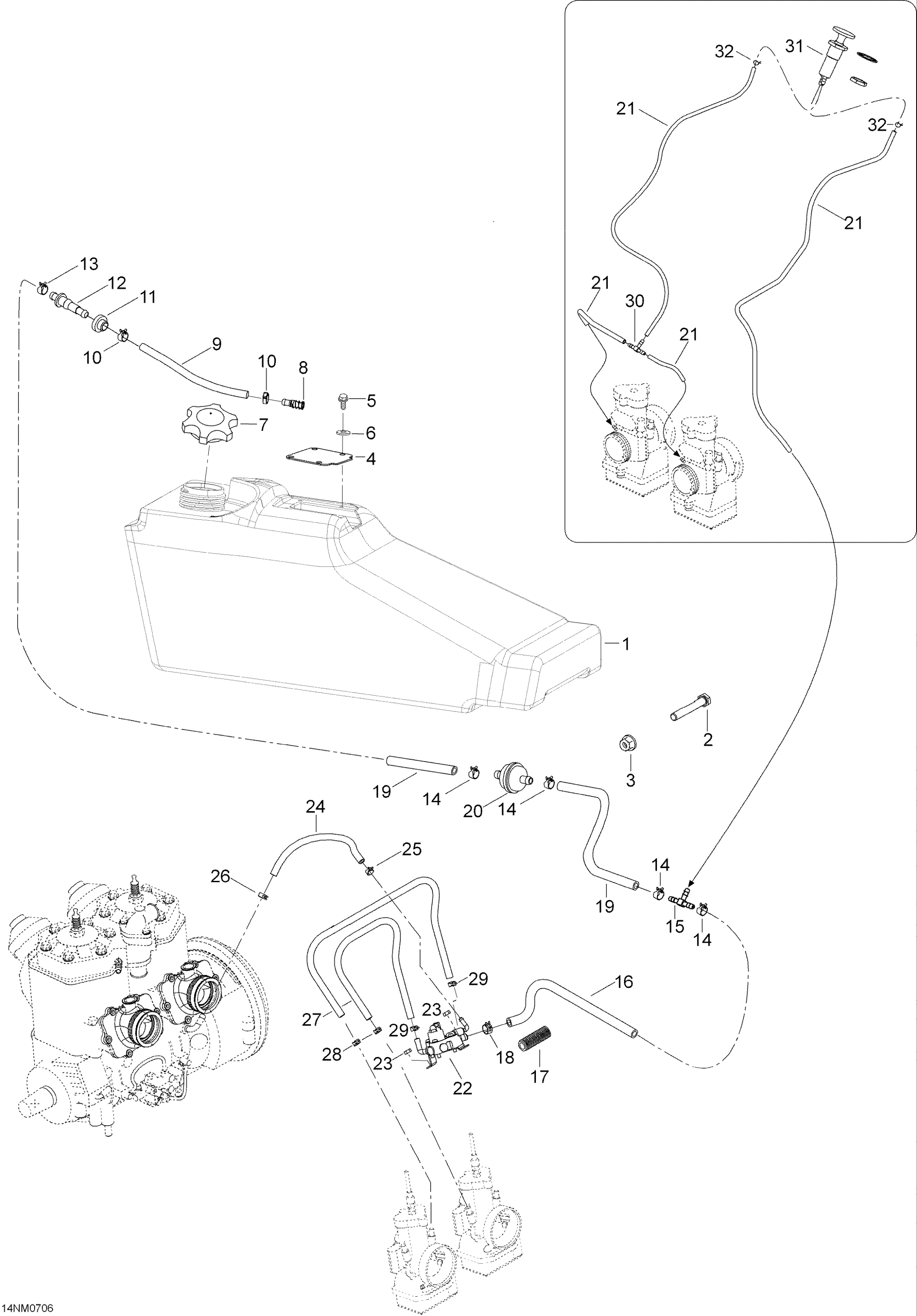 Схема узла: Fuel System