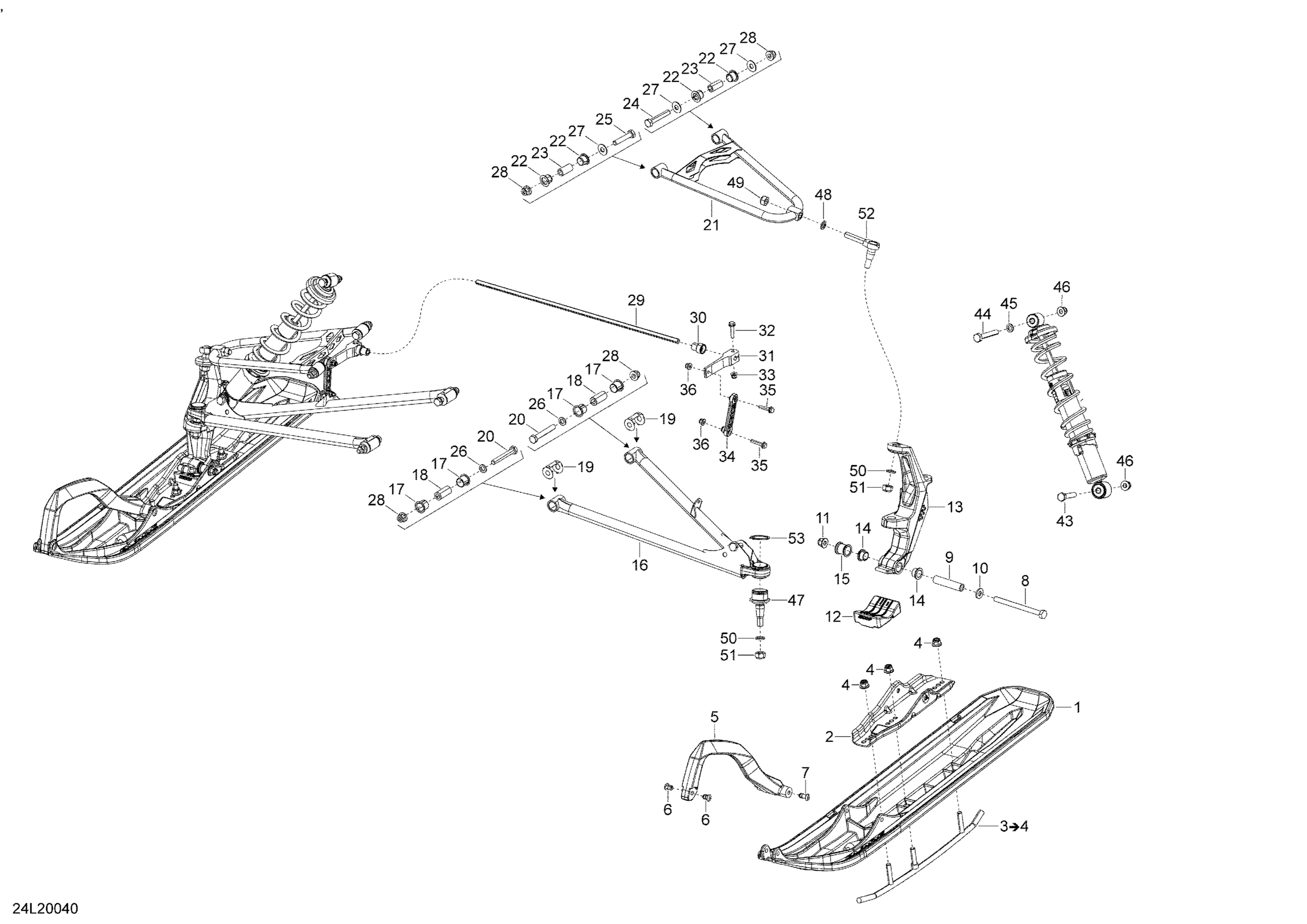 Suspension, Front - System