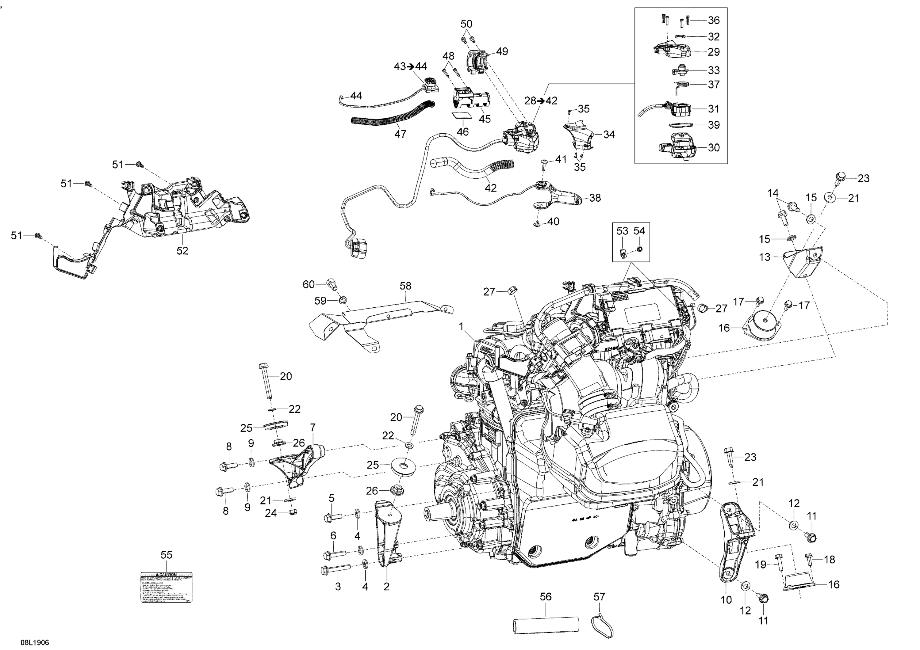 Engine And Engine Support