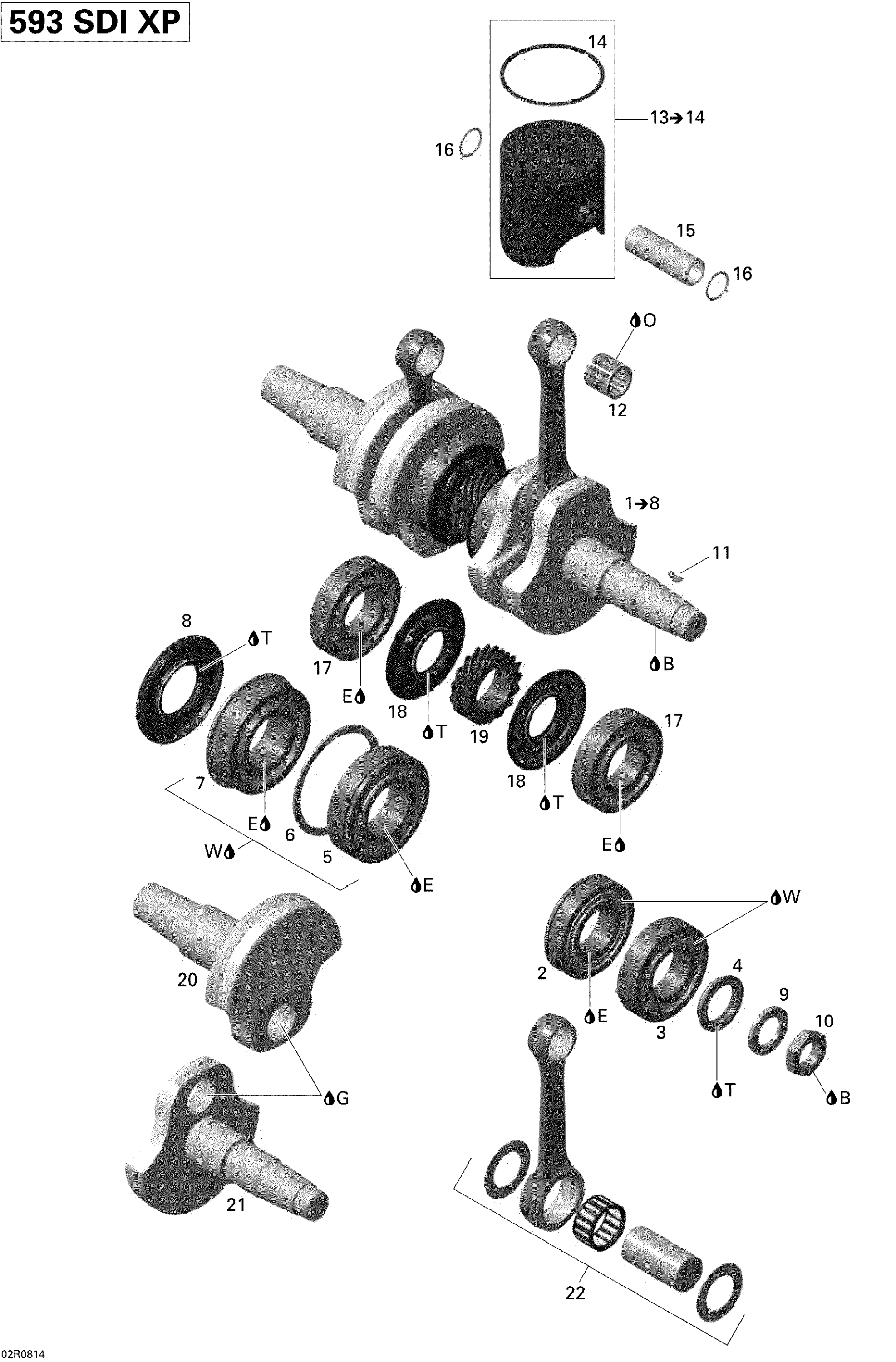 Crankshaft And Pistons