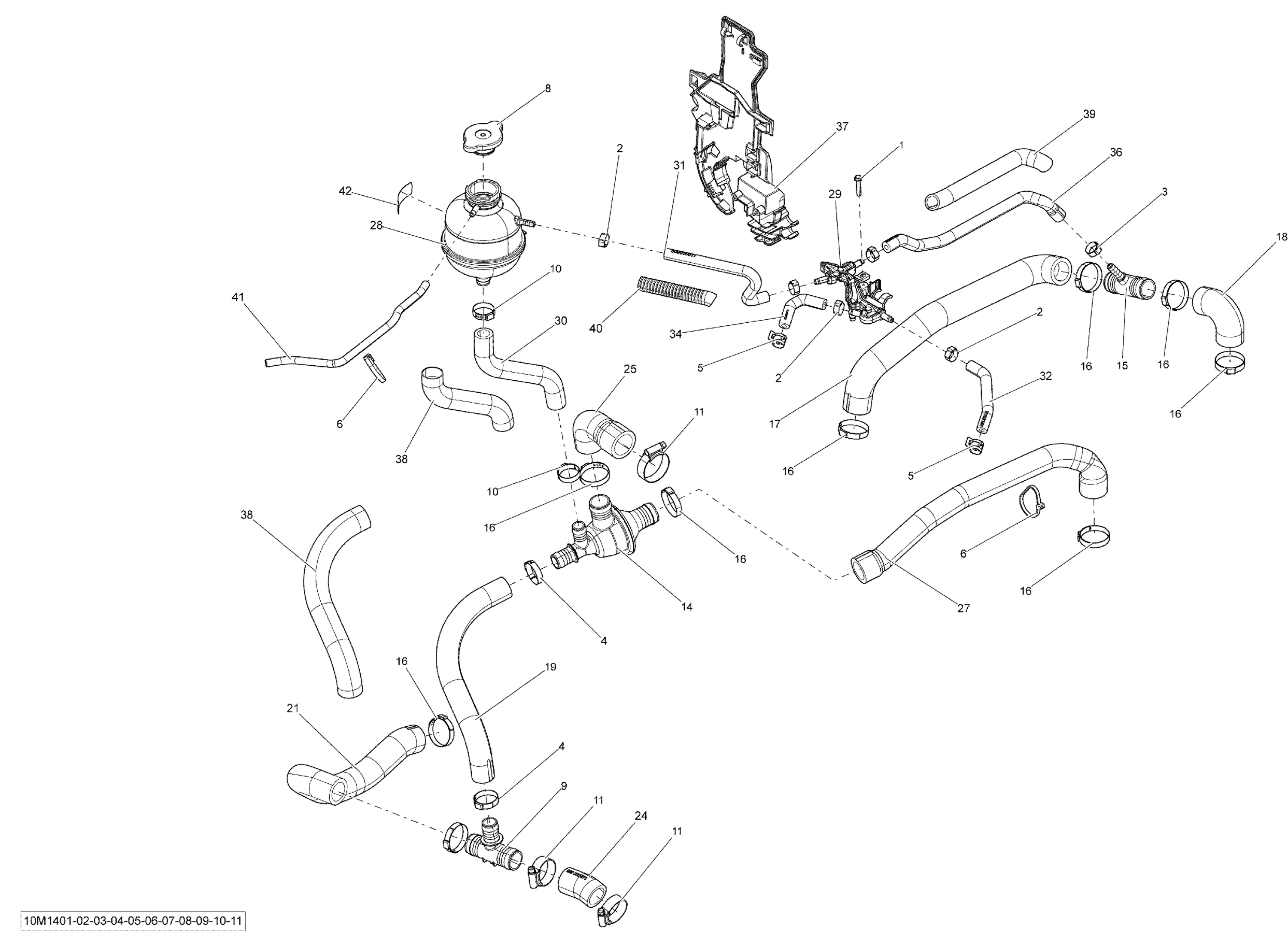 Cooling System 600 HO ETEC