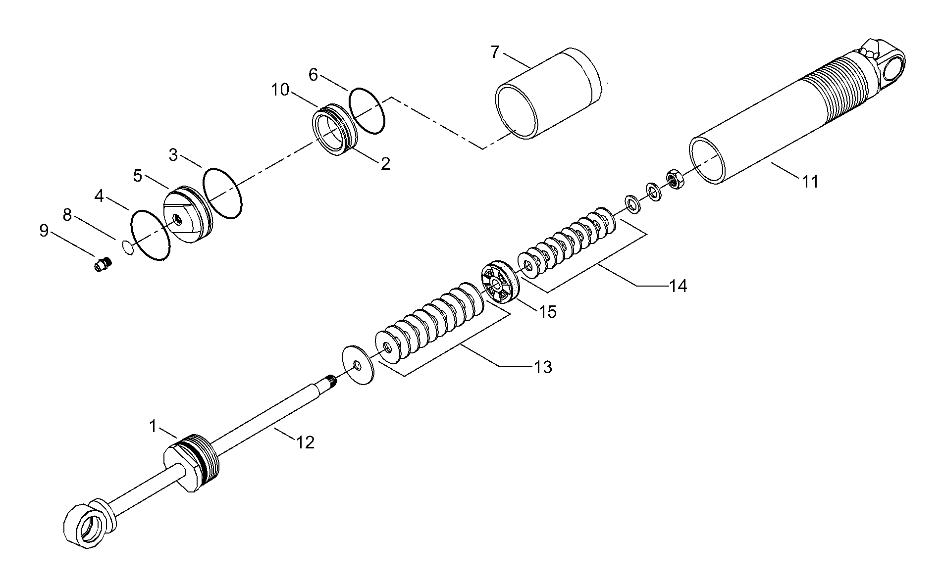 Схема узла: Front Suspension