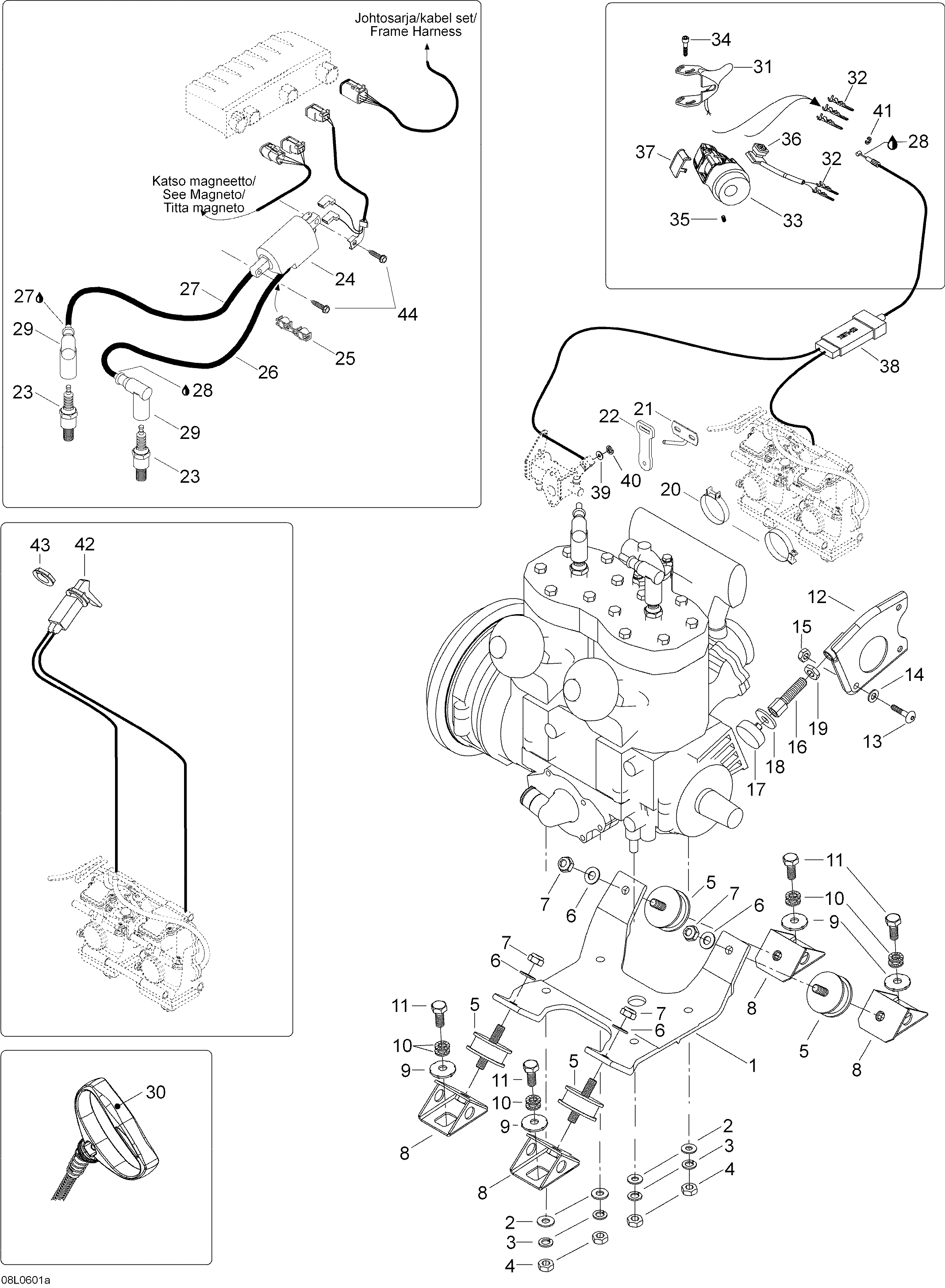 Engine And Engine Support