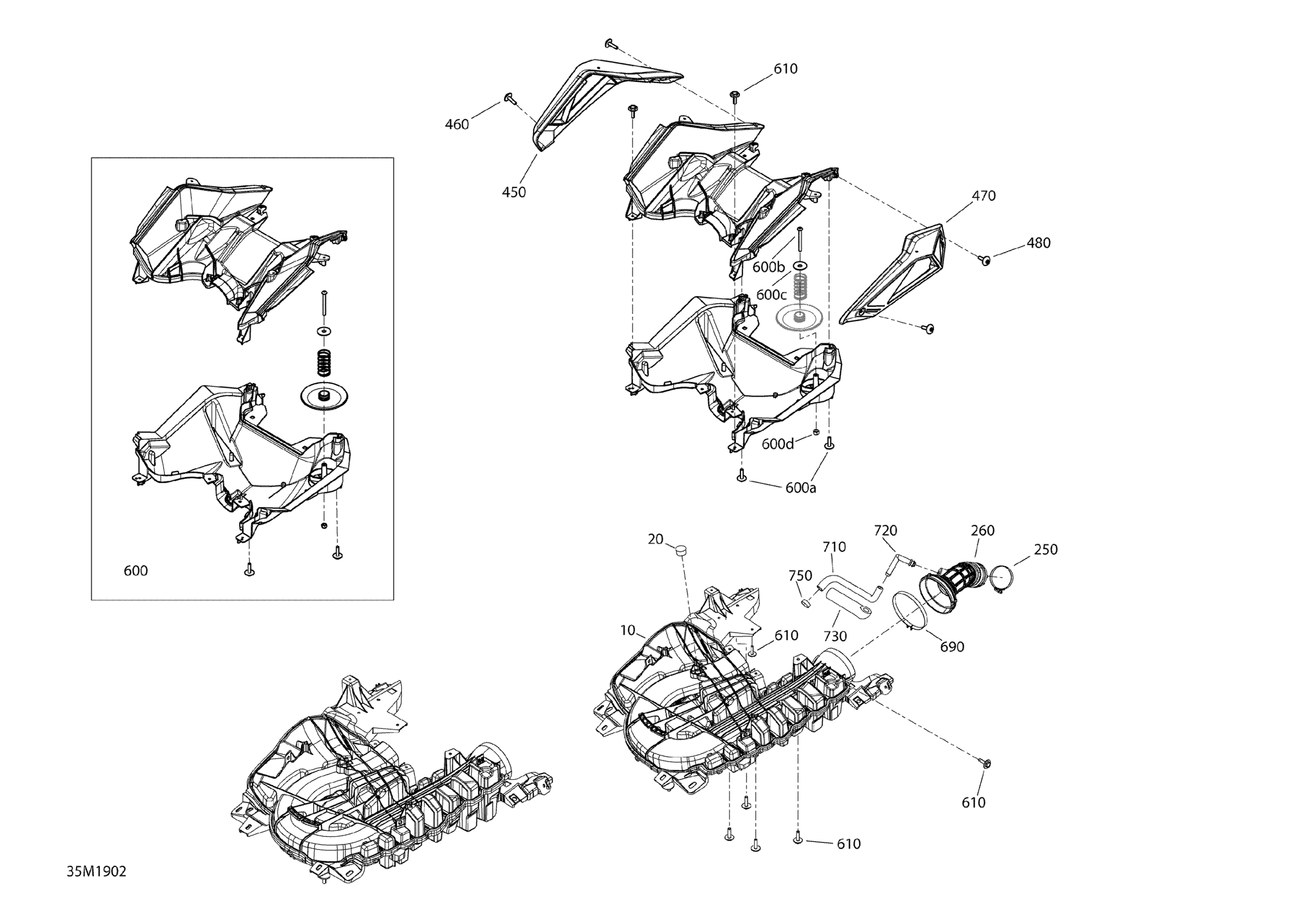 Air Intake REV GEN4 - 900 ACE