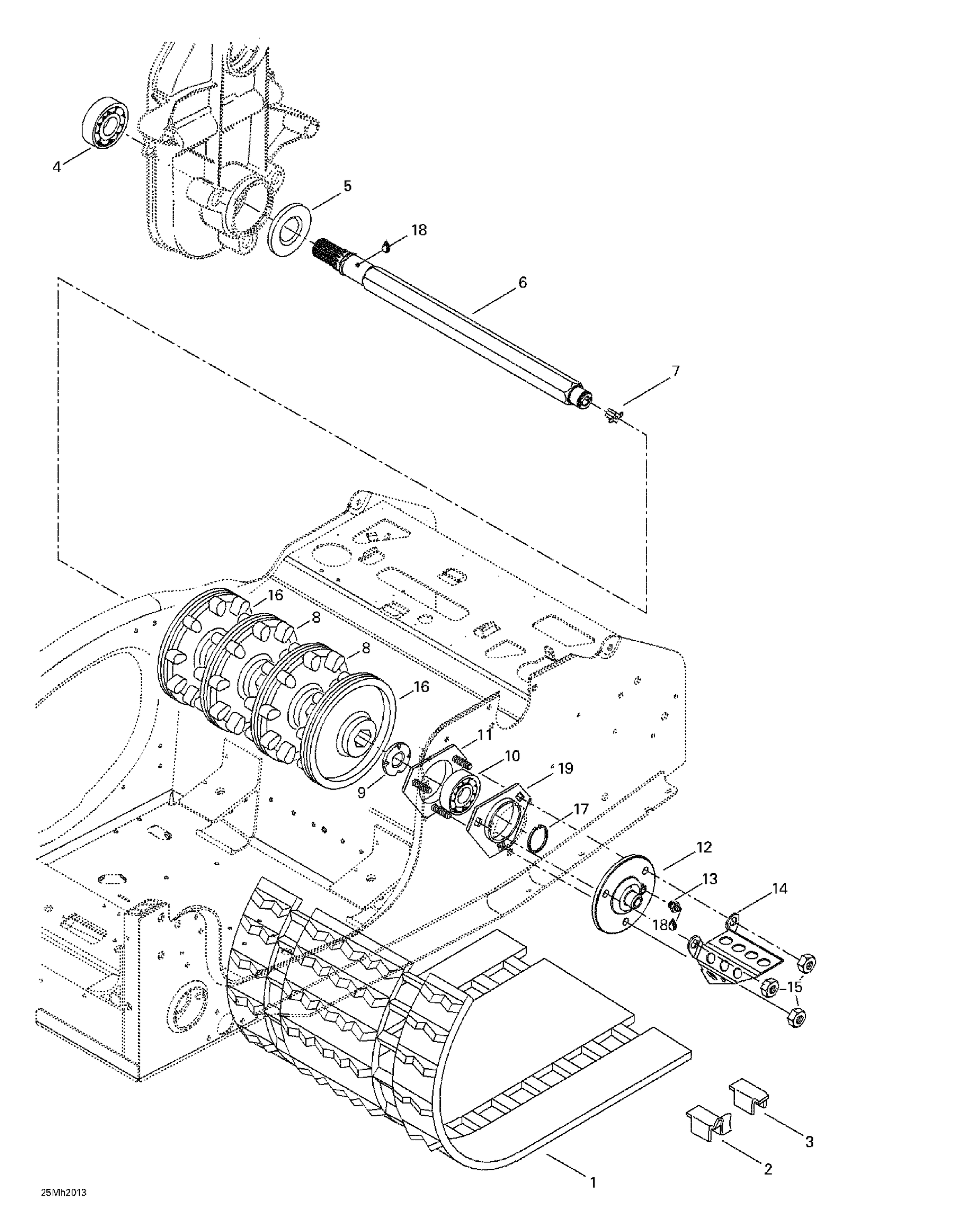 Drive Axle And Track