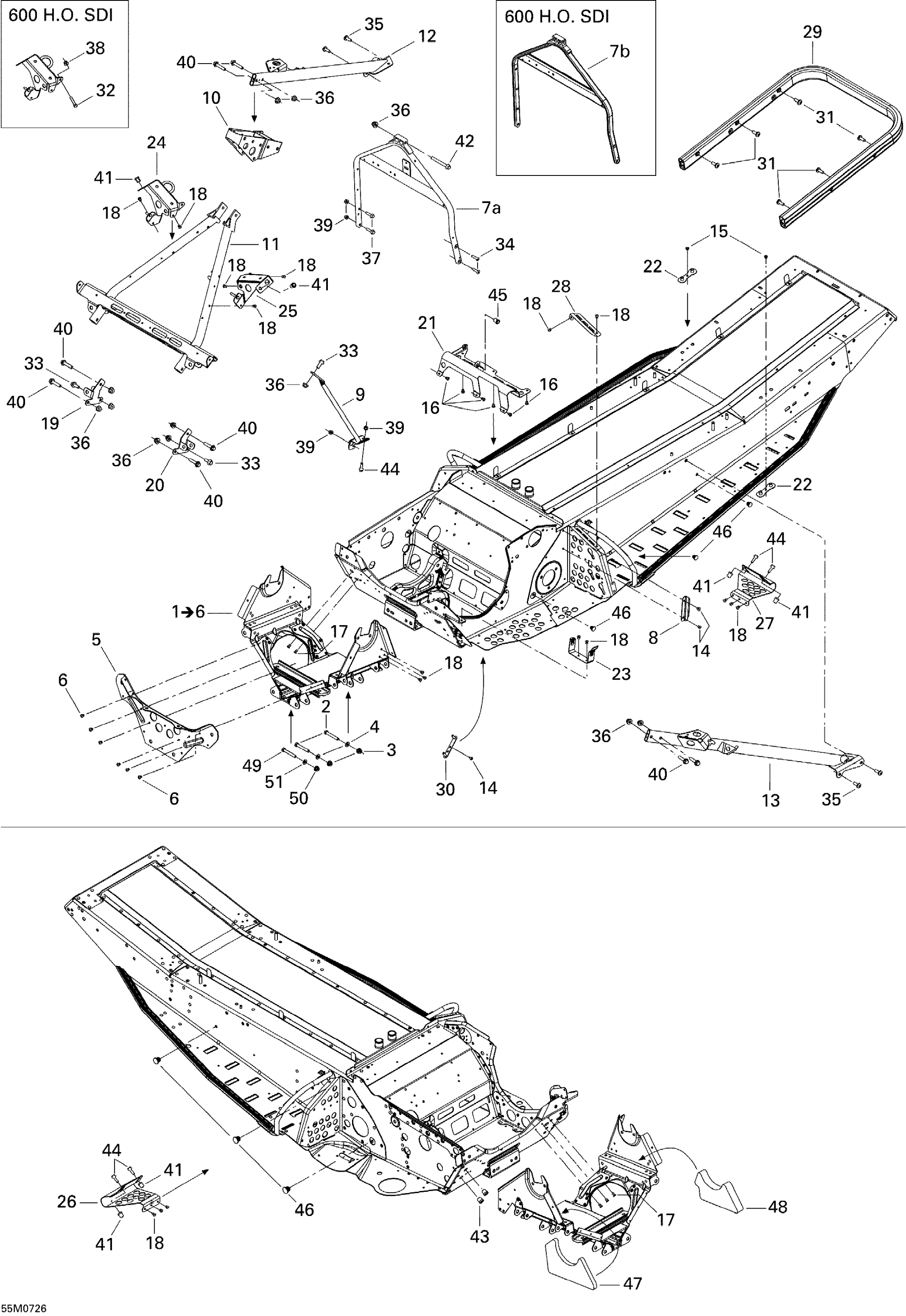 Frame and Components LTD 800 HO PTEK