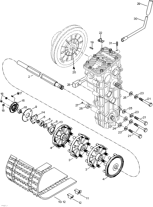 Схема узла: Drive System