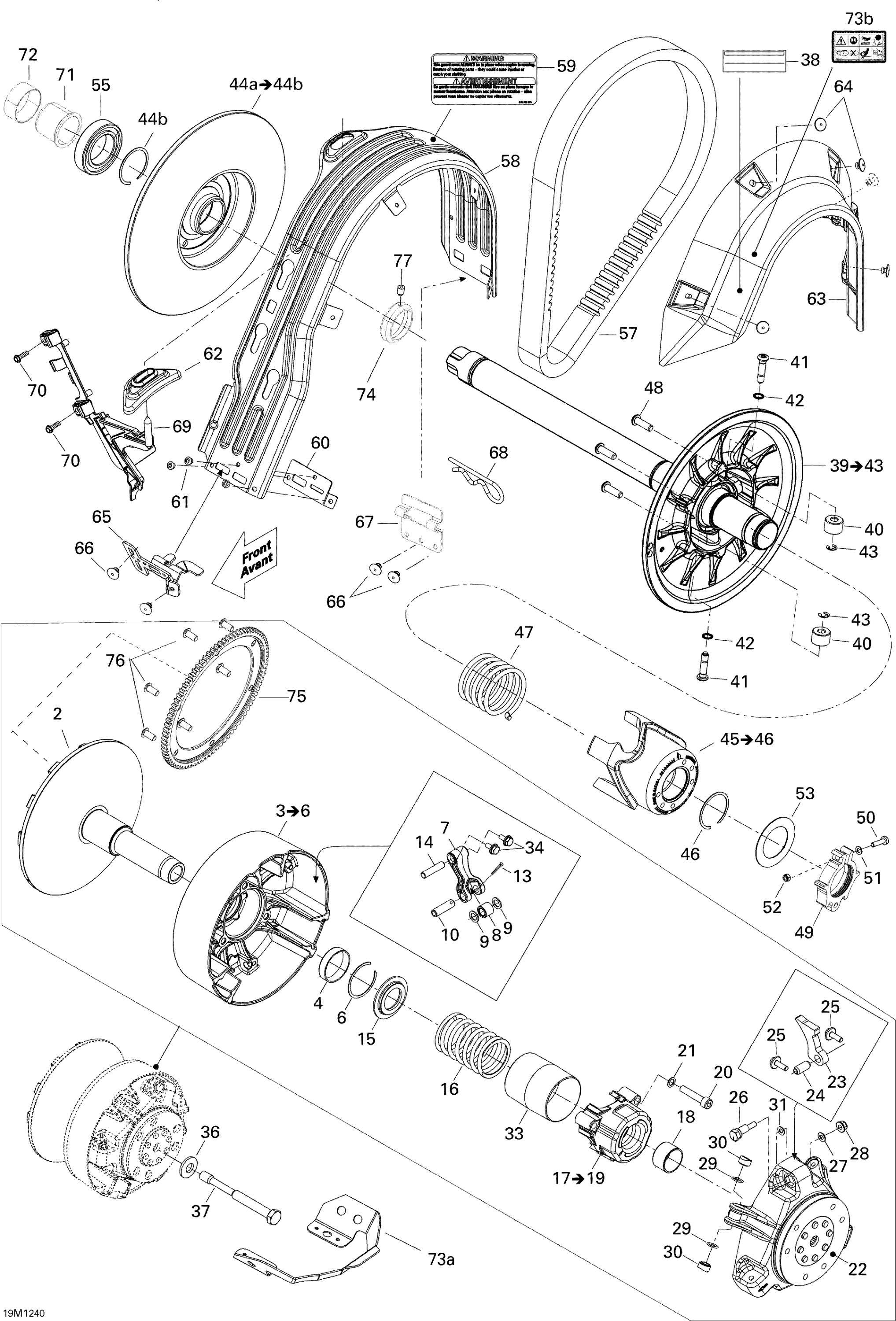 Схема узла: Pulley System