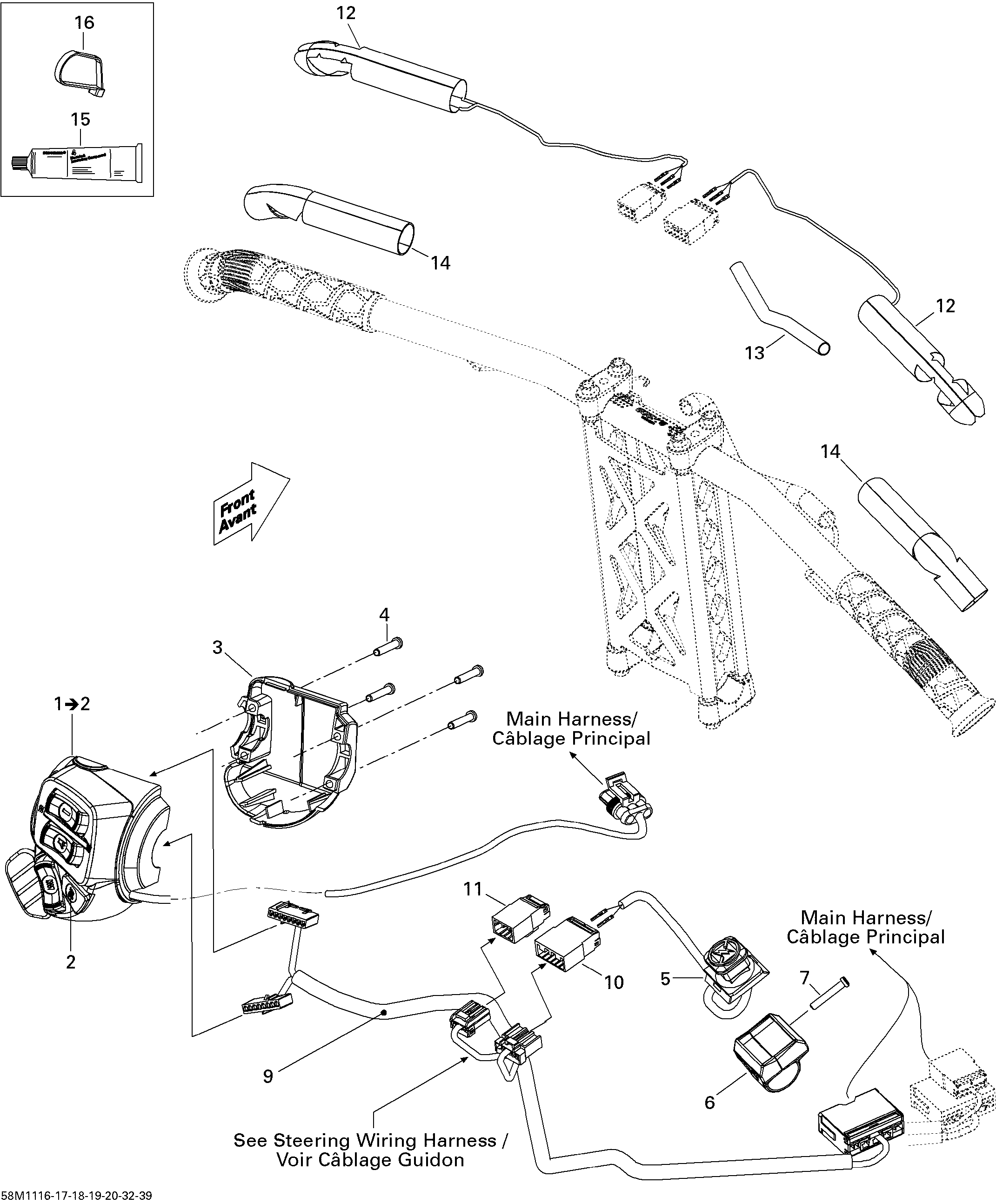 Схема узла: Electrical Accessories, Steering