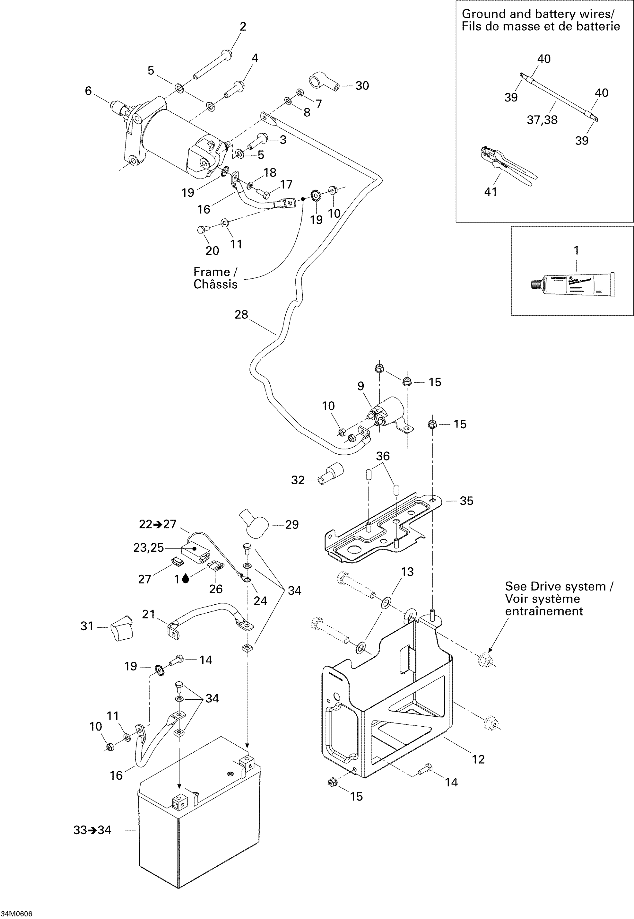 Схема узла: Battery And Starter