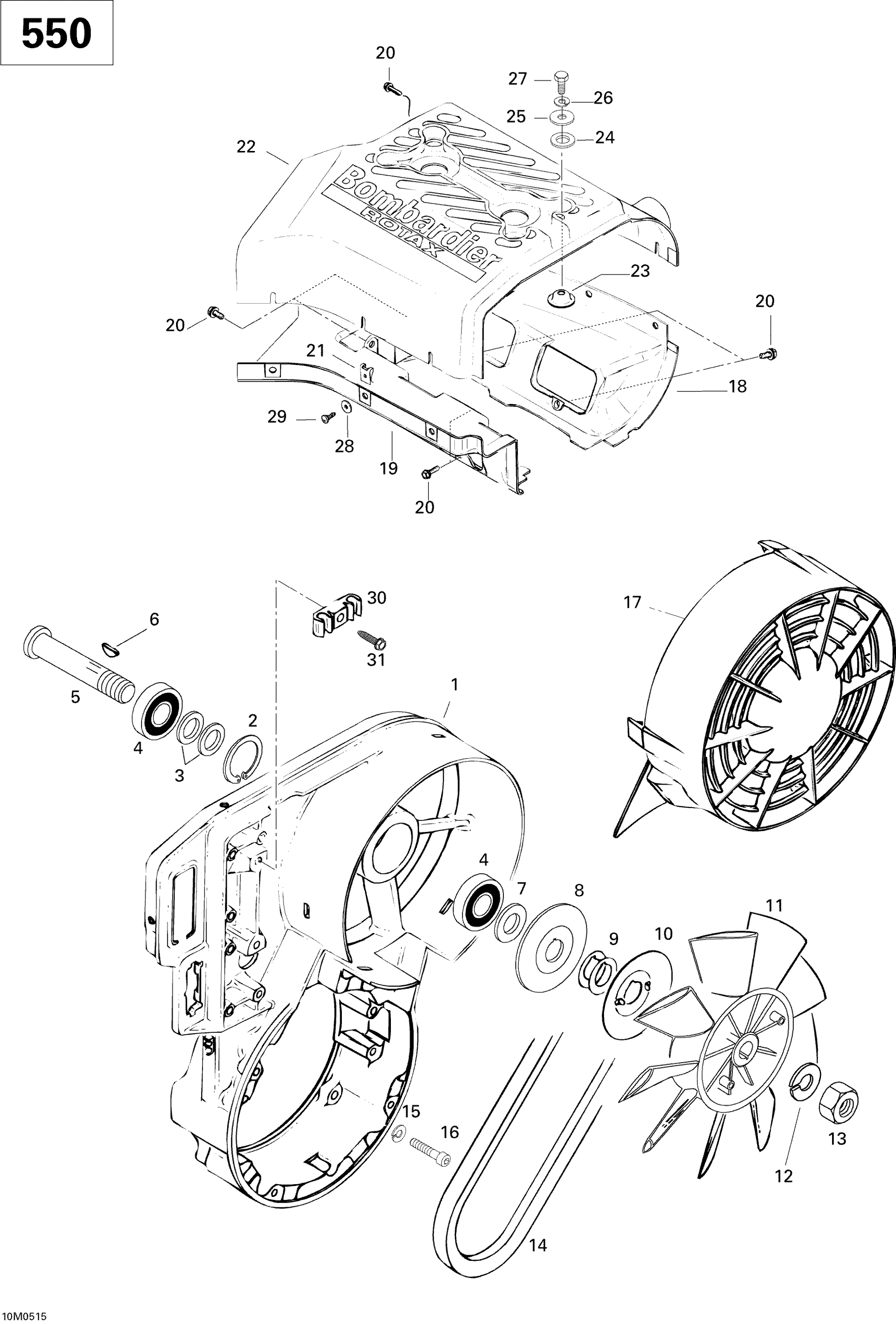 Cooling System (550)