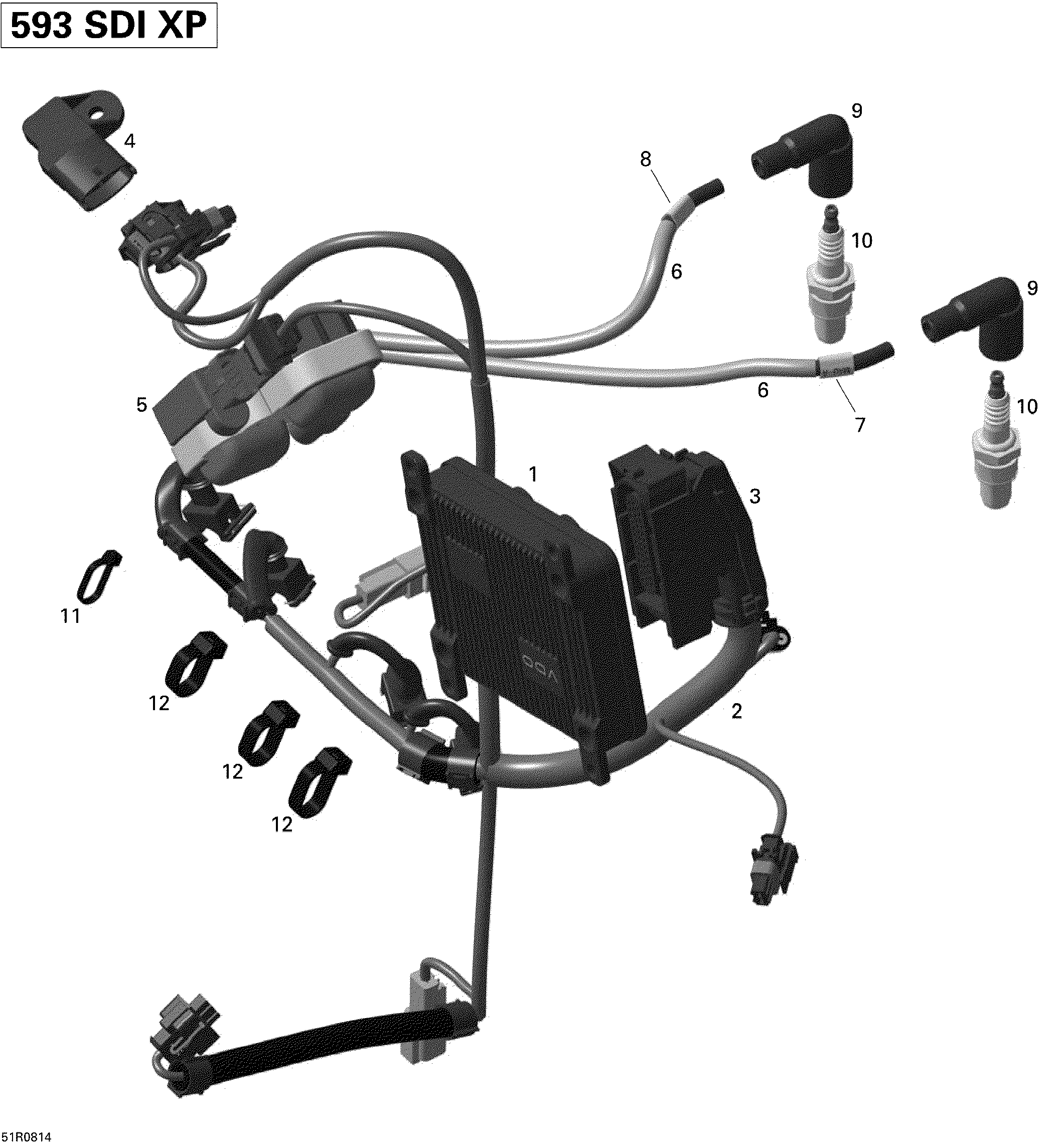 Engine Harness And Electronic Module