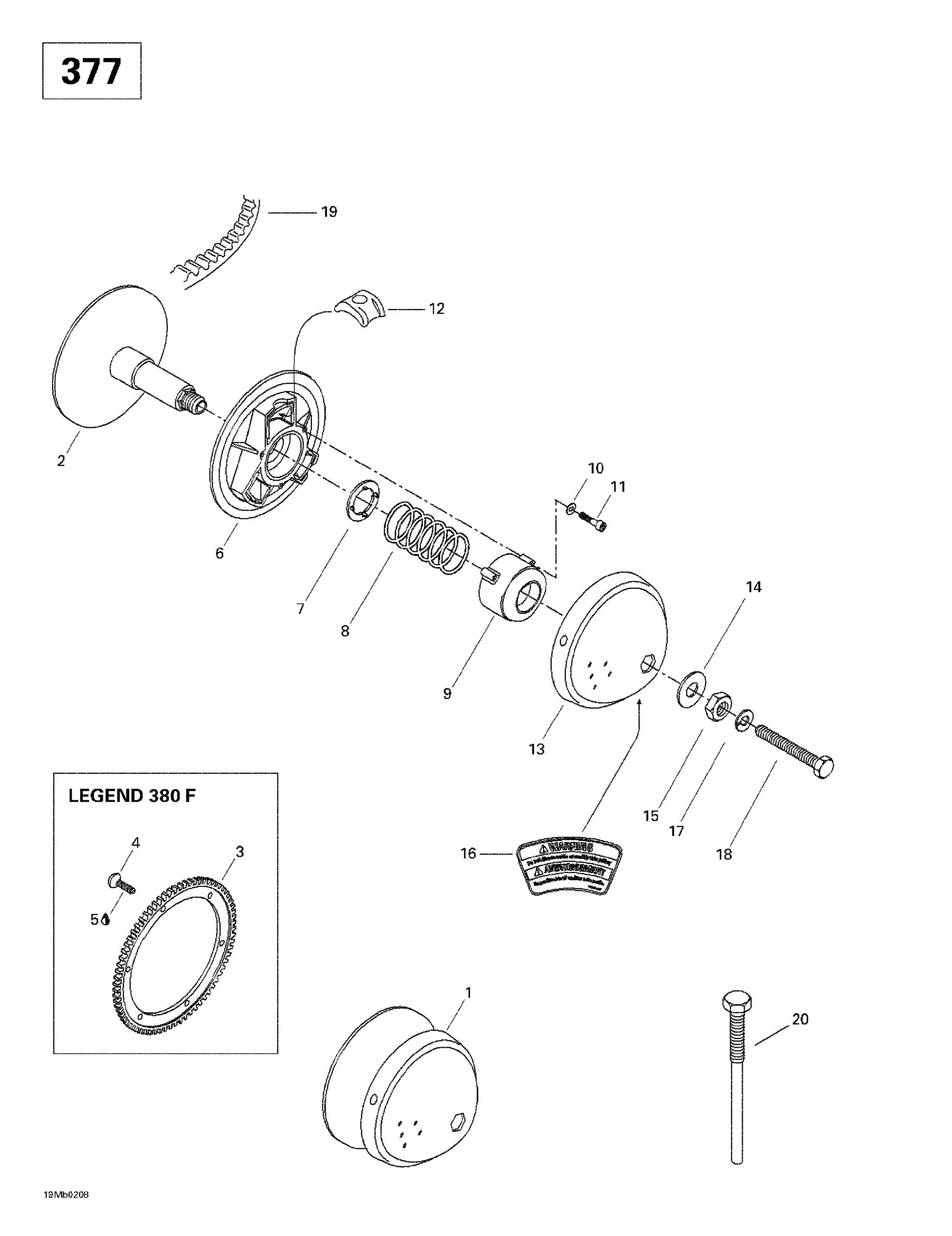 Drive Pulley (377)