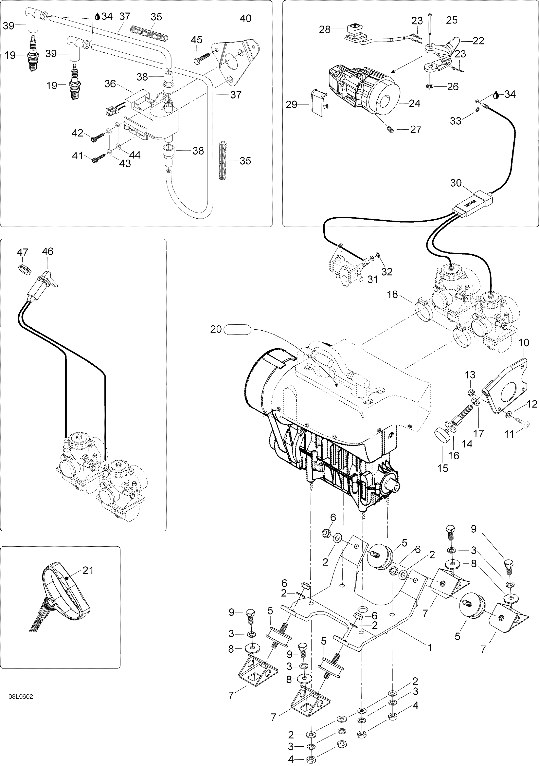 Engine And Engine Support