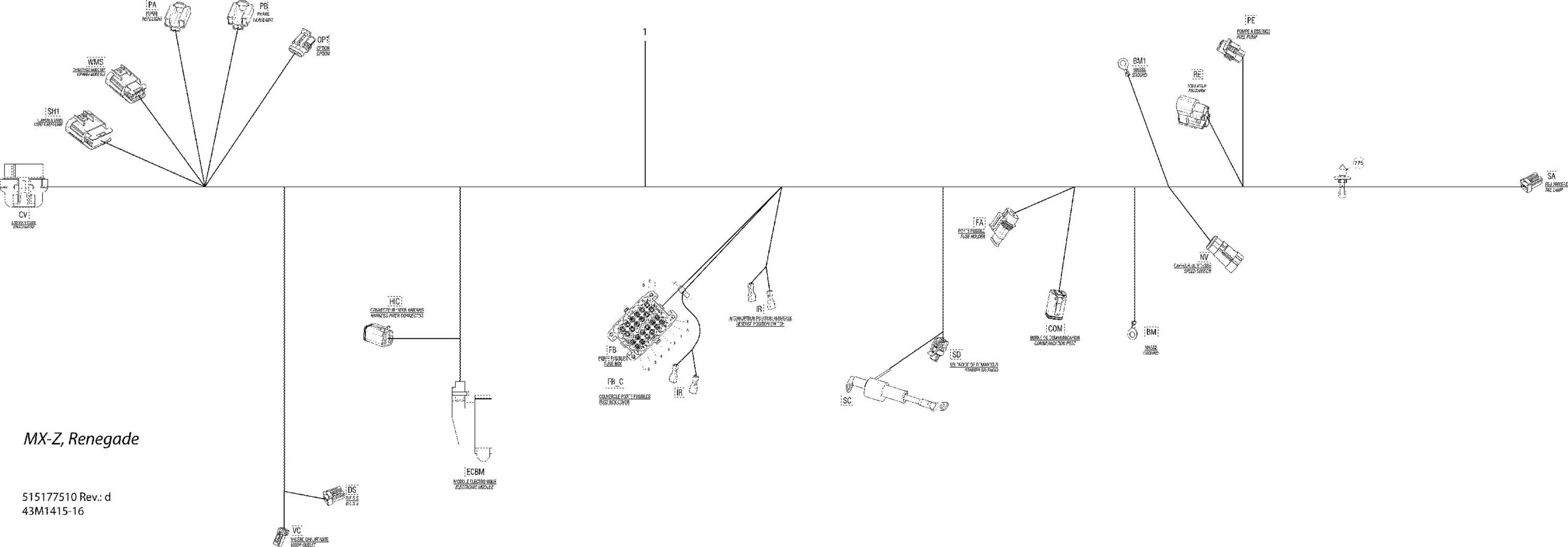 Electrical Harness _43M1415