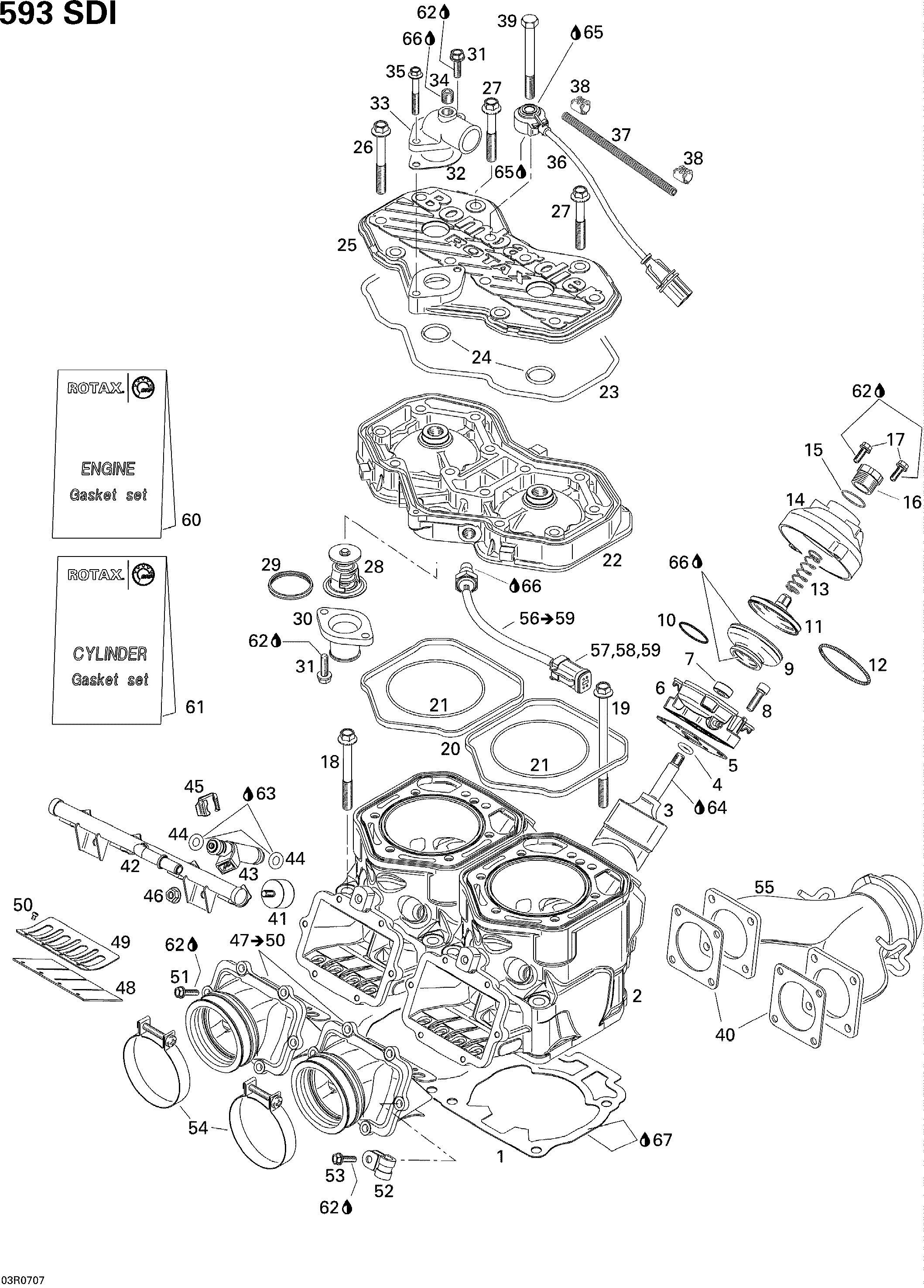 Cylinder and Cylinder Head