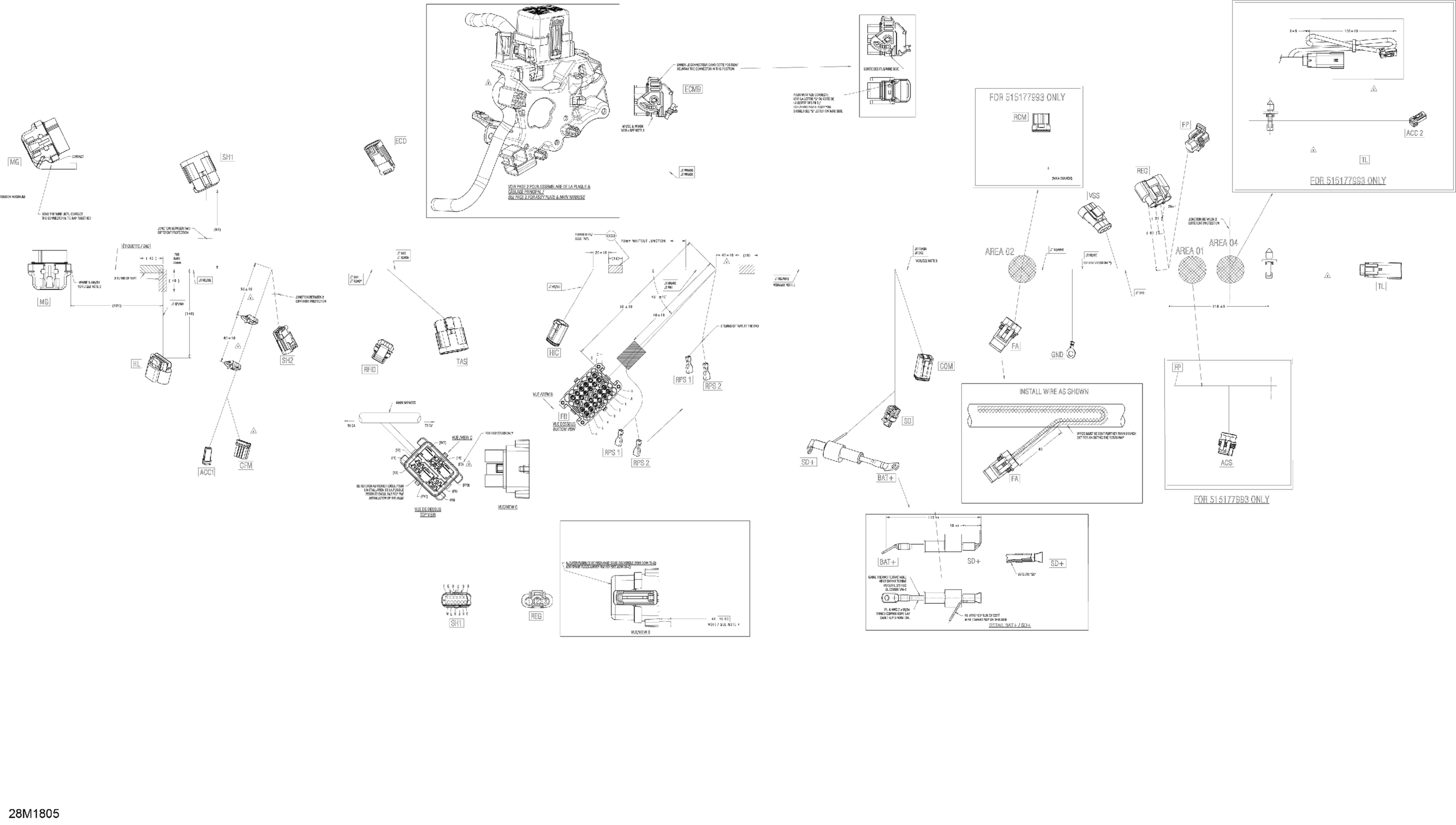 Main Harness - 515177992 - Except Enduro