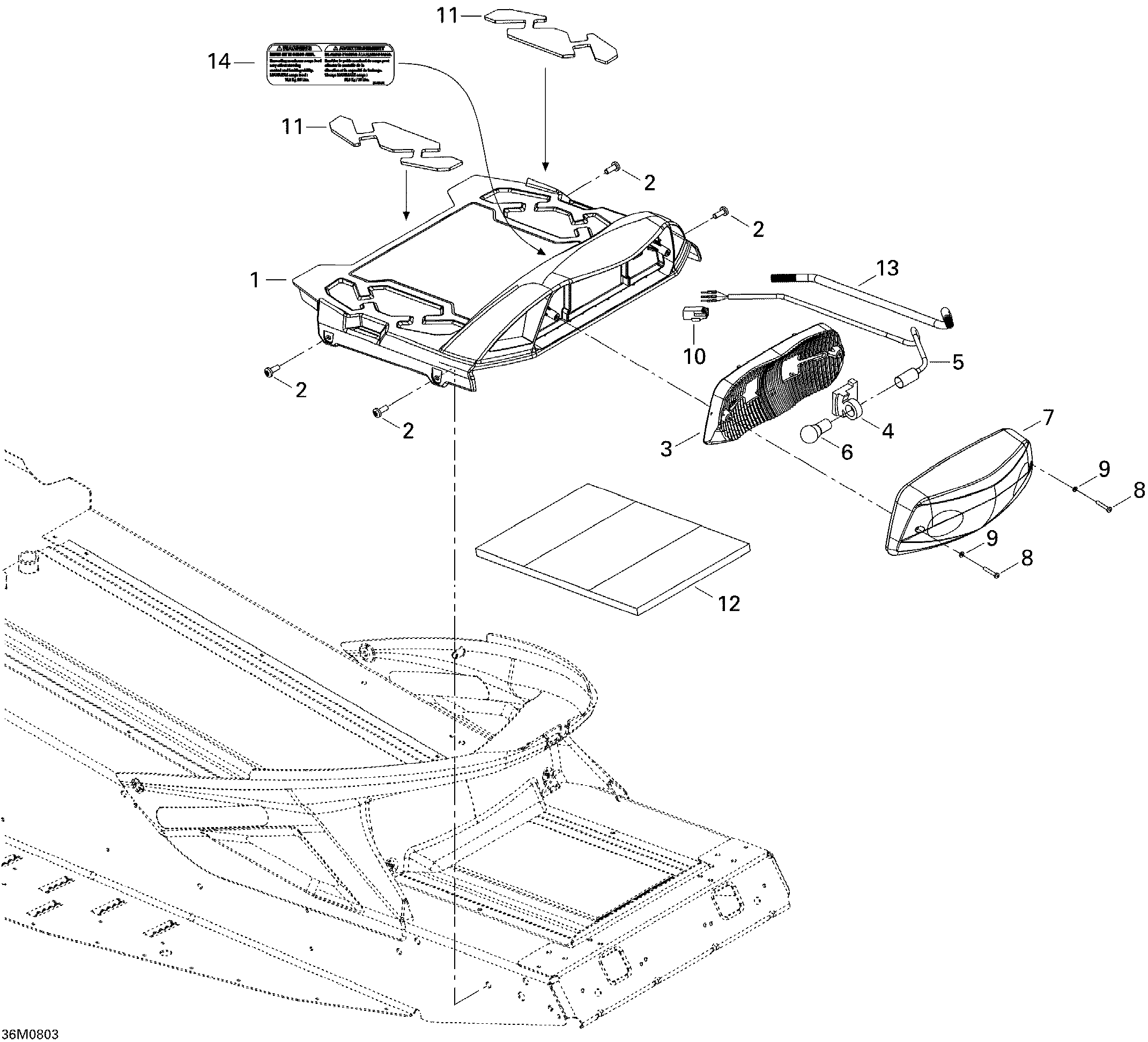 Luggage Rack GSX