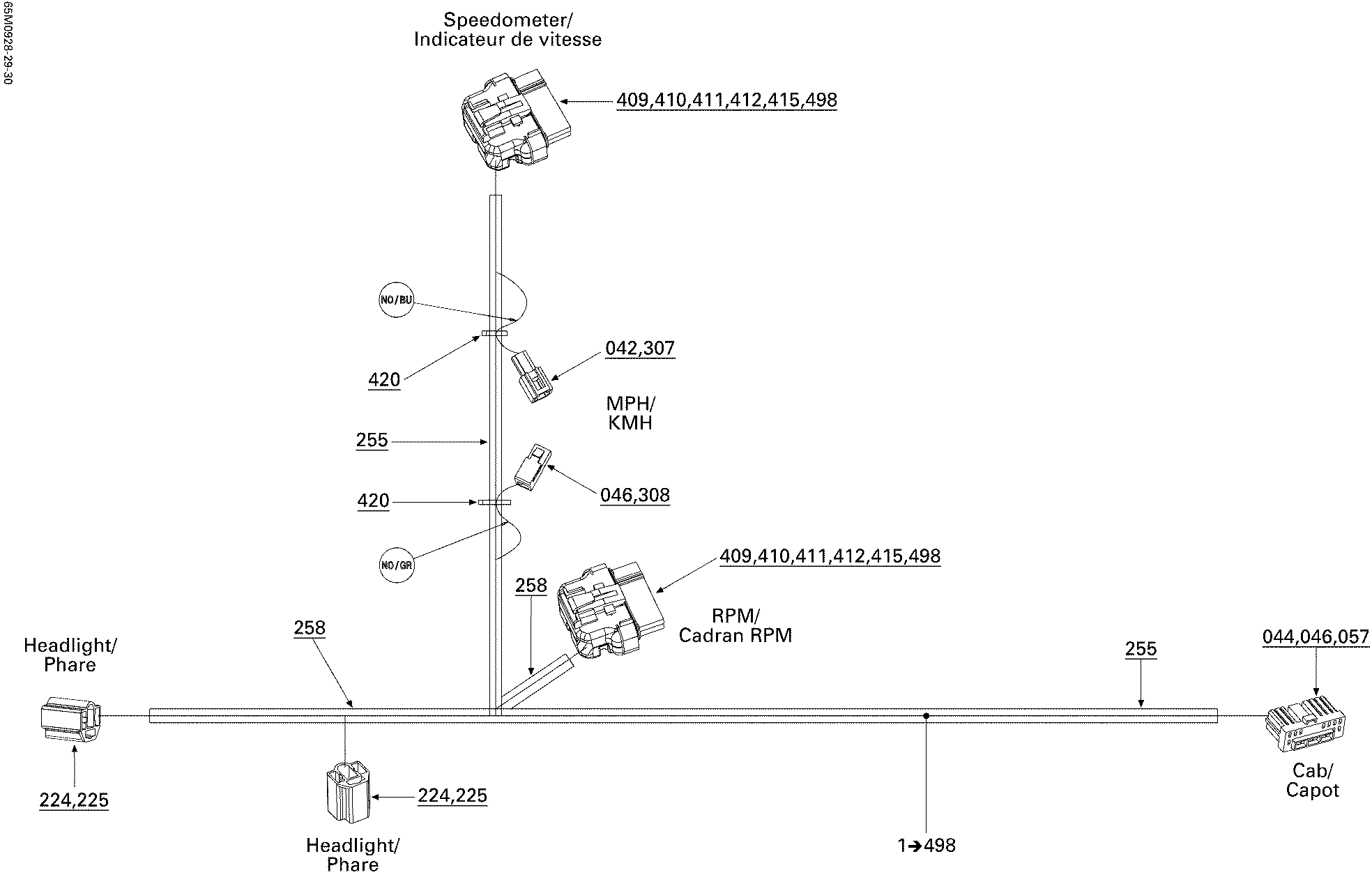 Electrical Harness, Hood