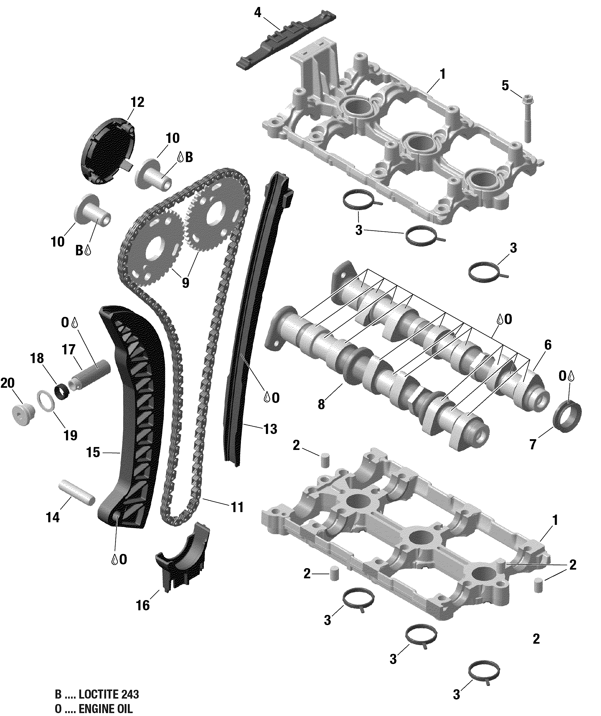 Схема узла: Valve Train