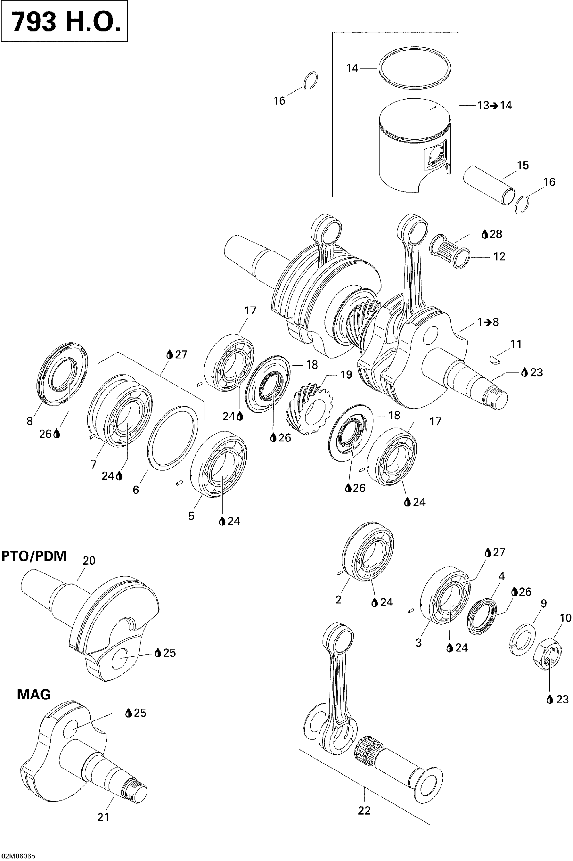 Crankshaft And Pistons