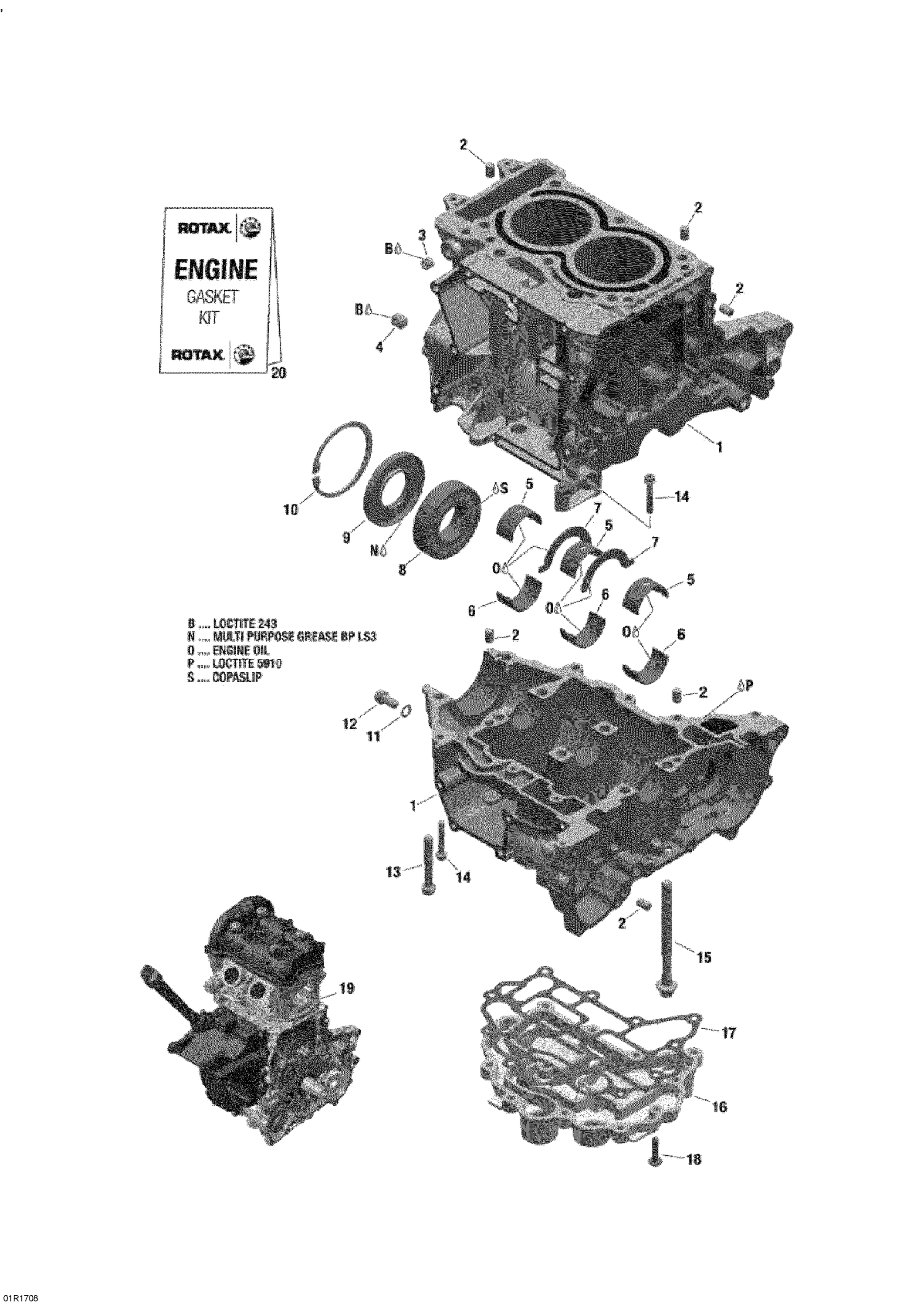 Схема узла: Engine Block - 600 ACE