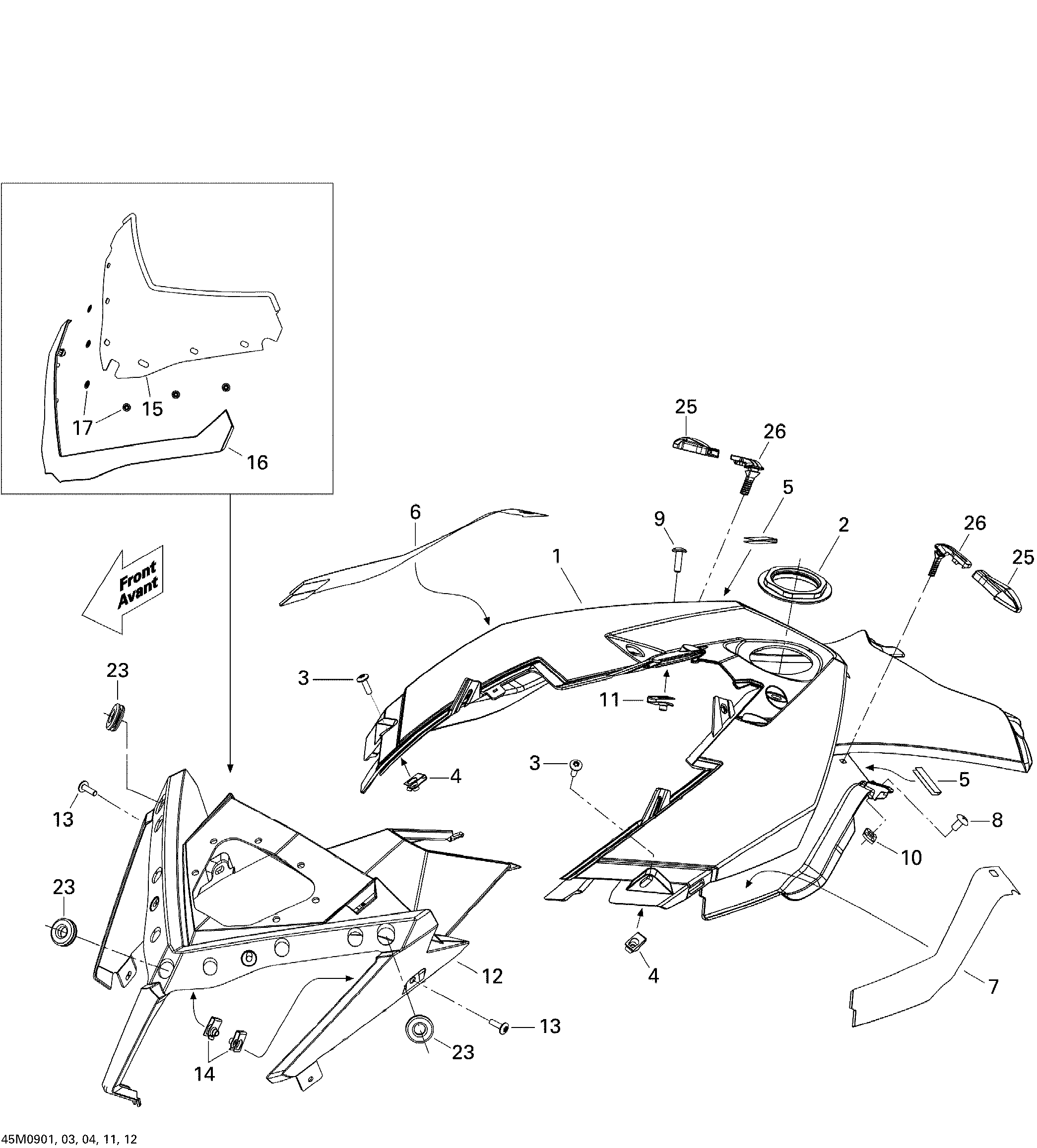 Windshield And Console