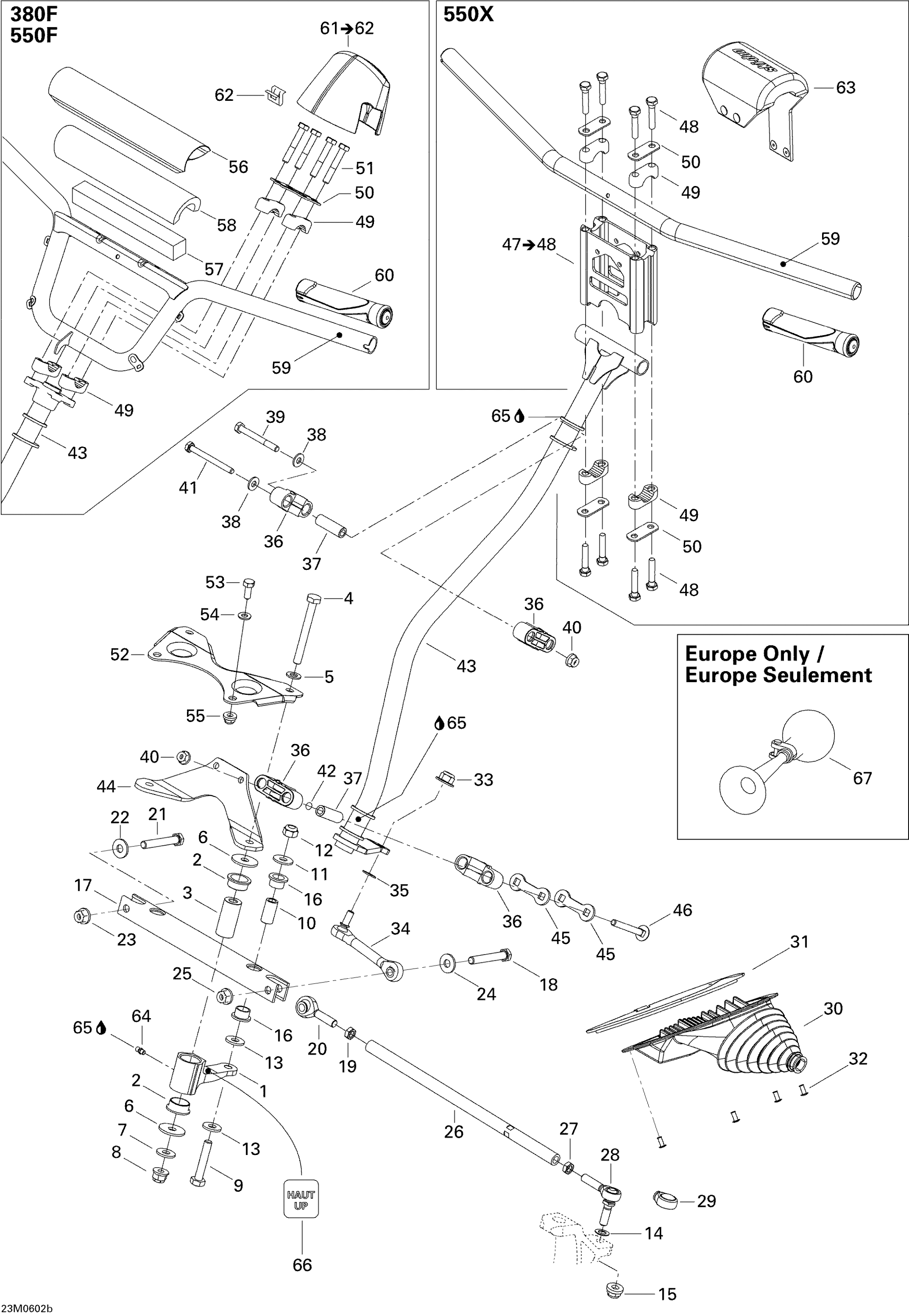 Схема узла: Steering System MX Z