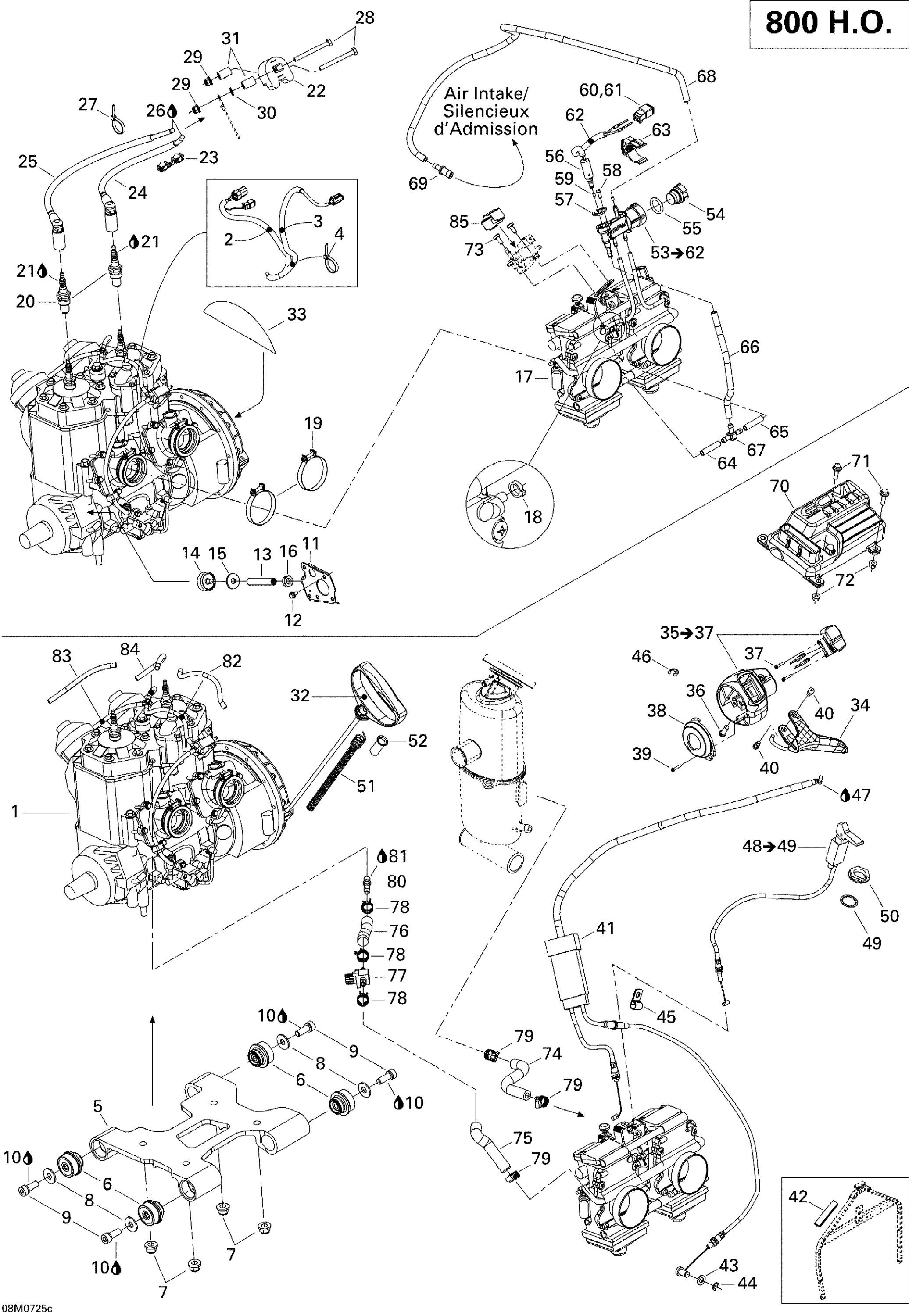 Engine 800HOPTEK