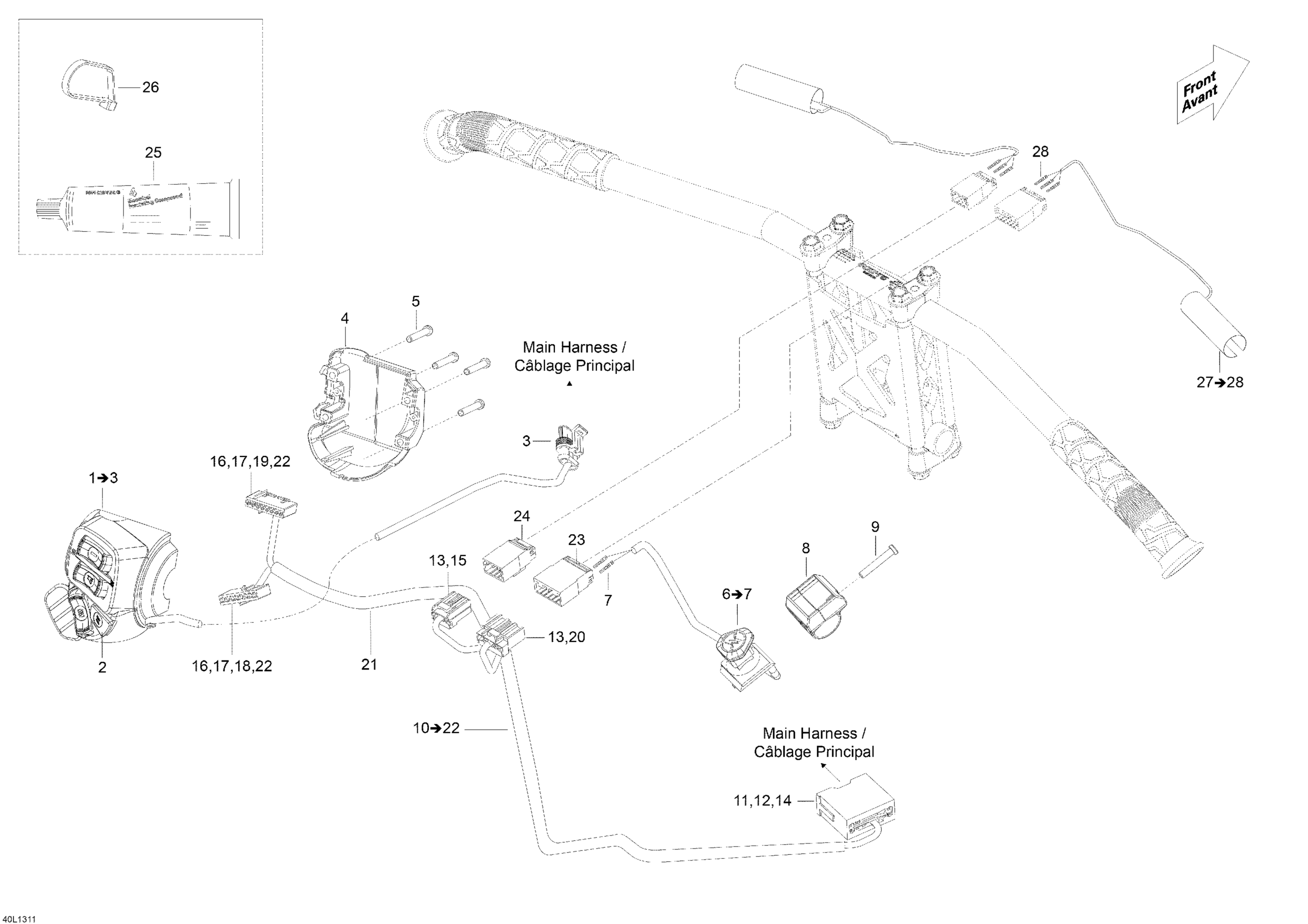 Steering Wiring Harness