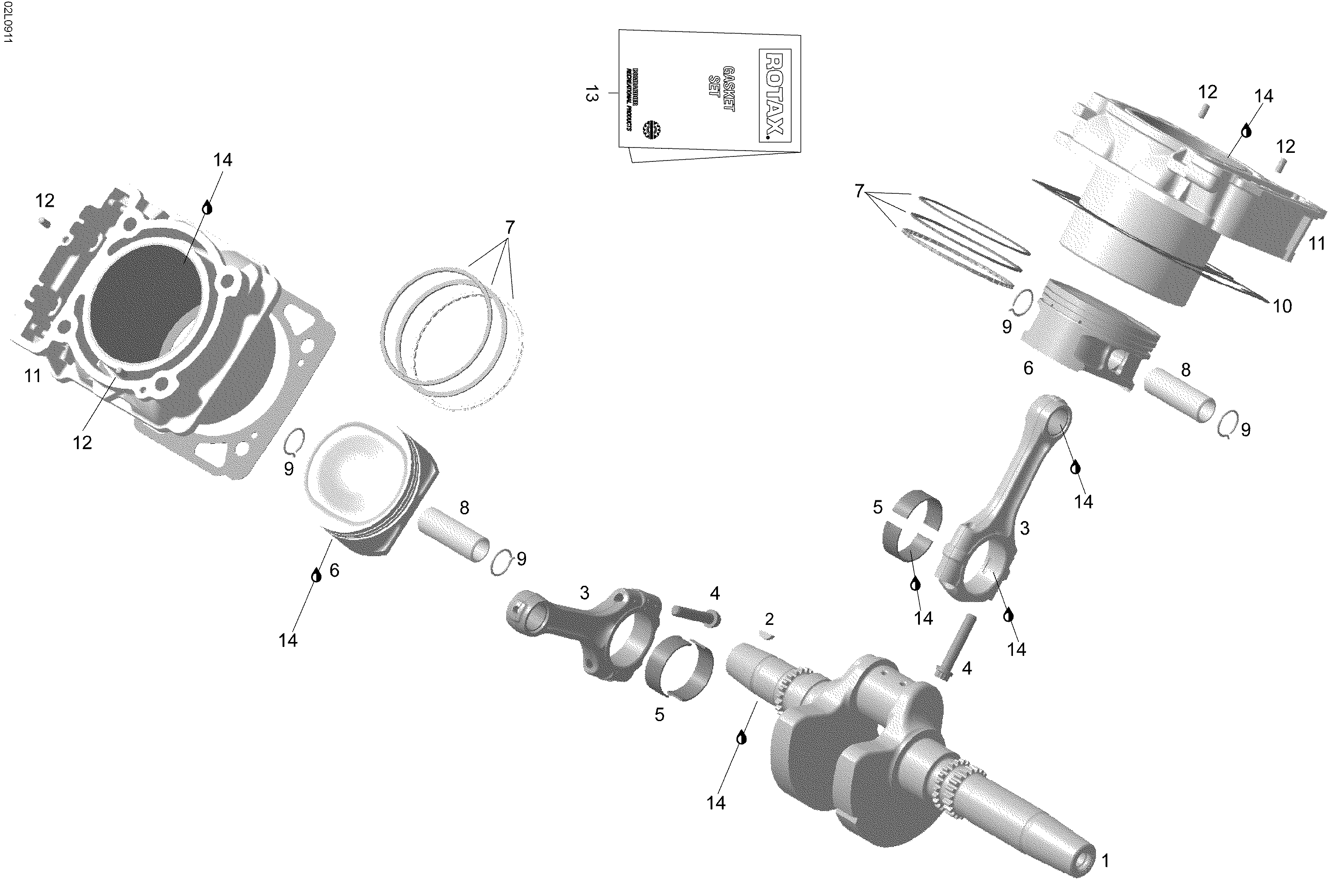 Cylinder And Crankshaft