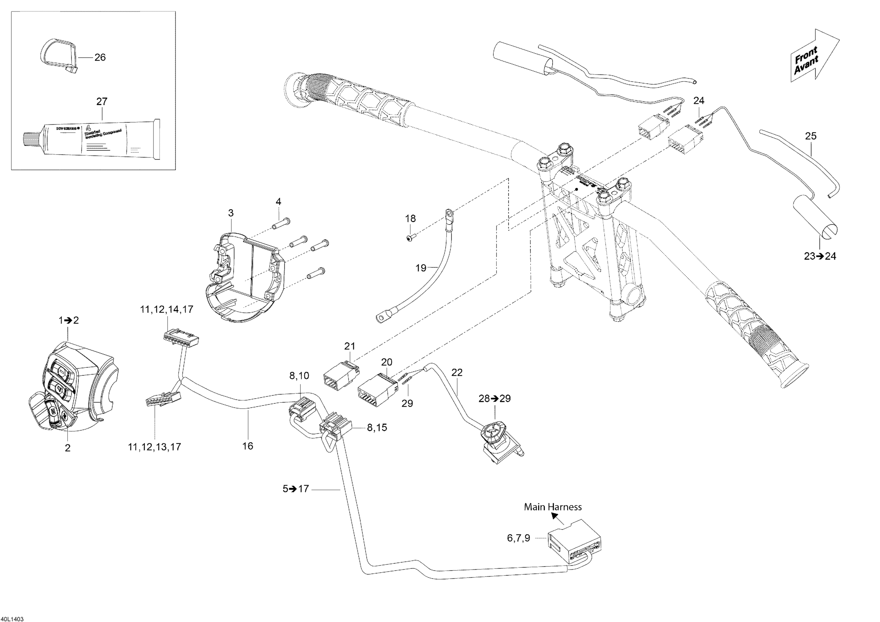 Steering Wiring Harness