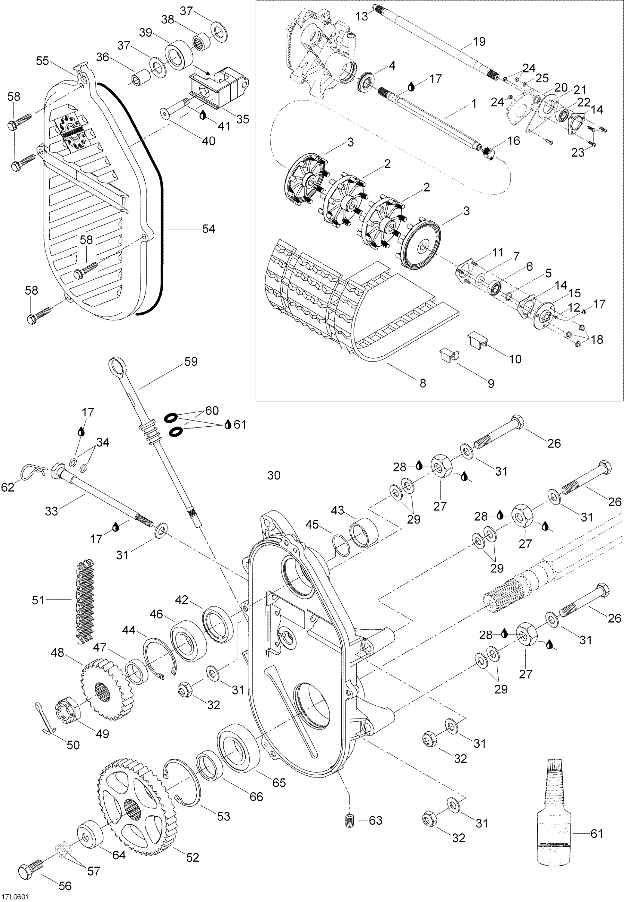 Drive Axle And Chaincase