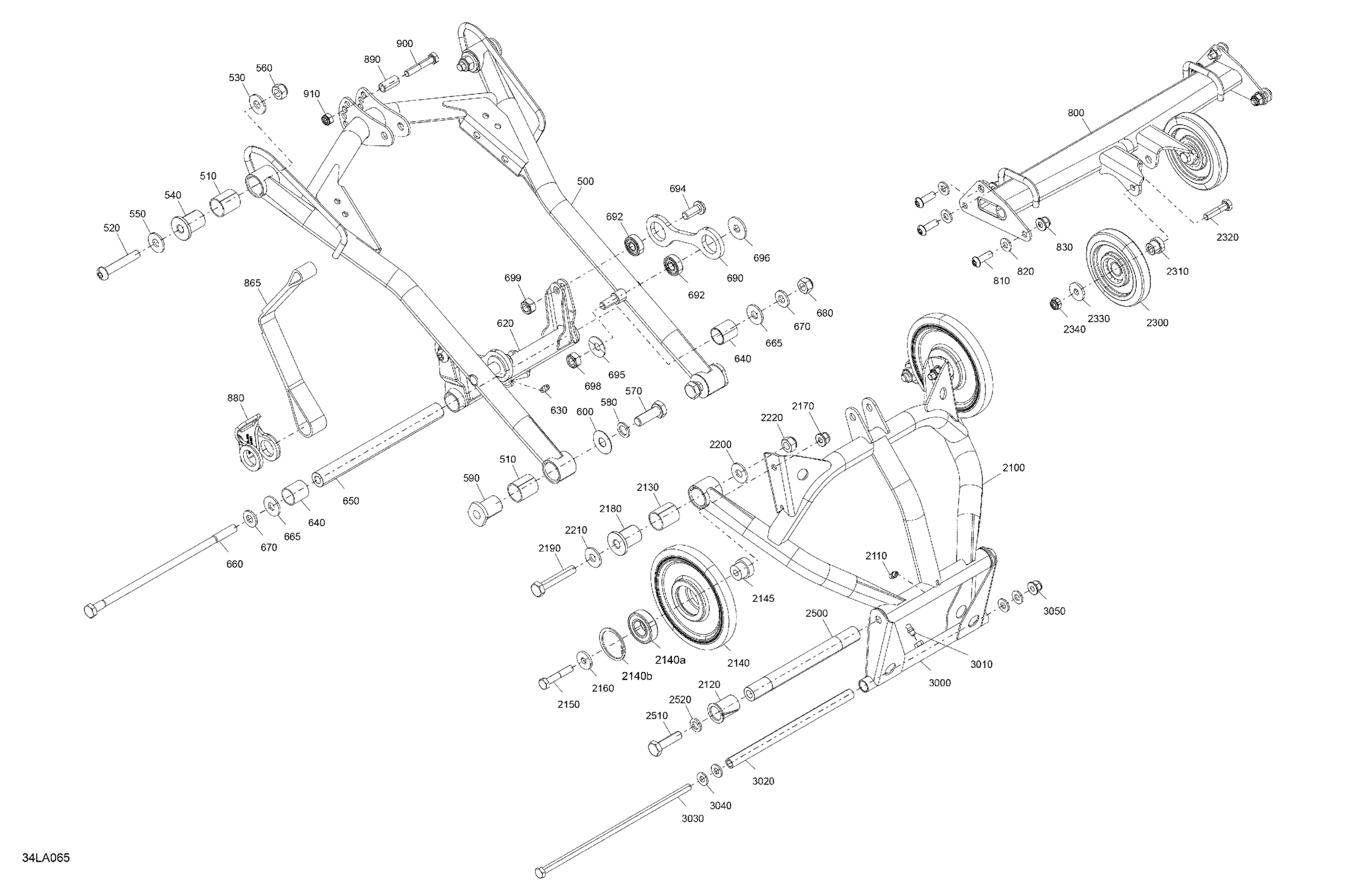 Suspension - Rear - Upper Section