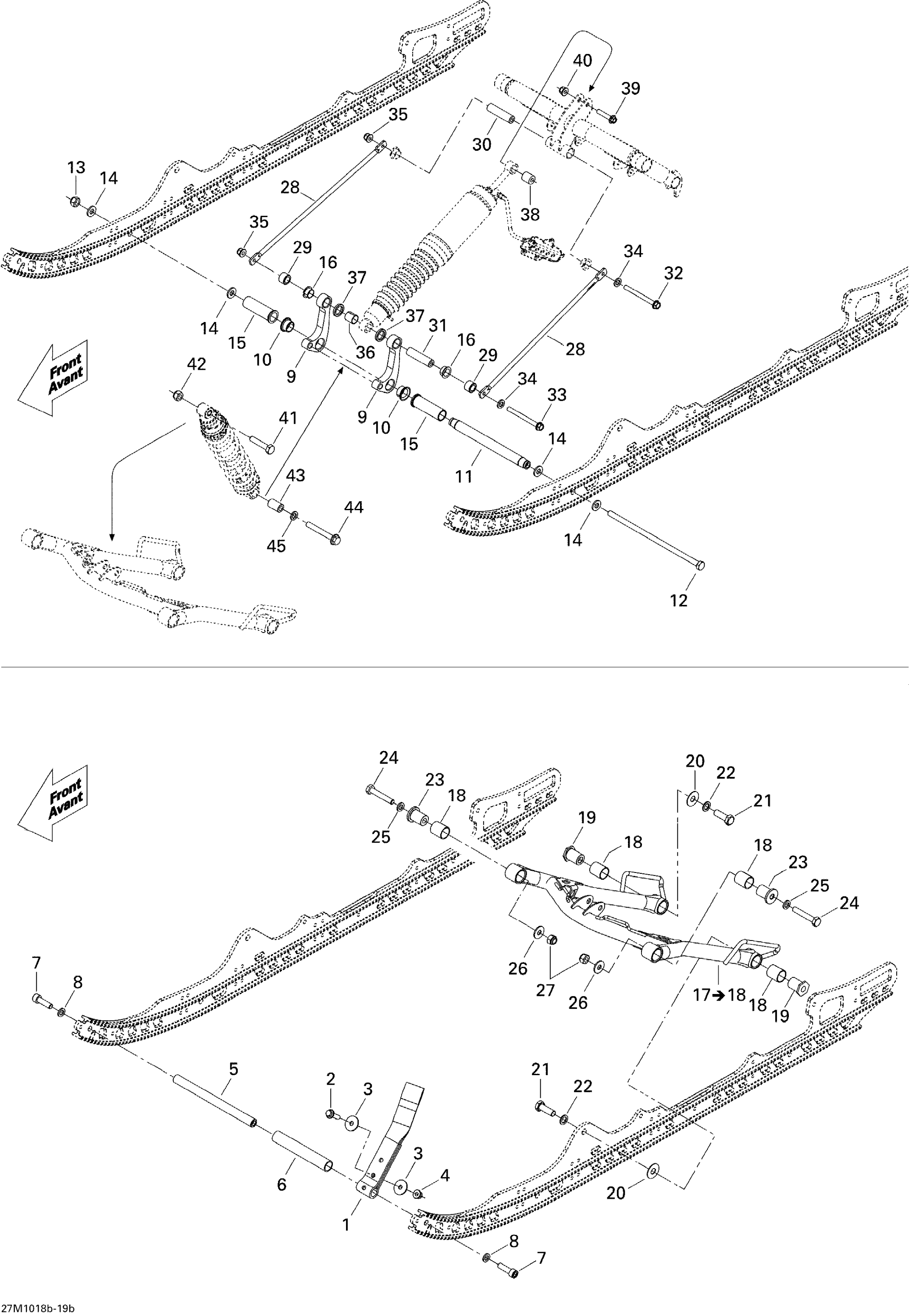 Схема узла: Front Arm 2, SE