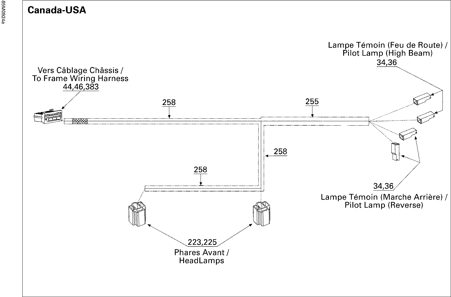 Electrical Harness, Hood