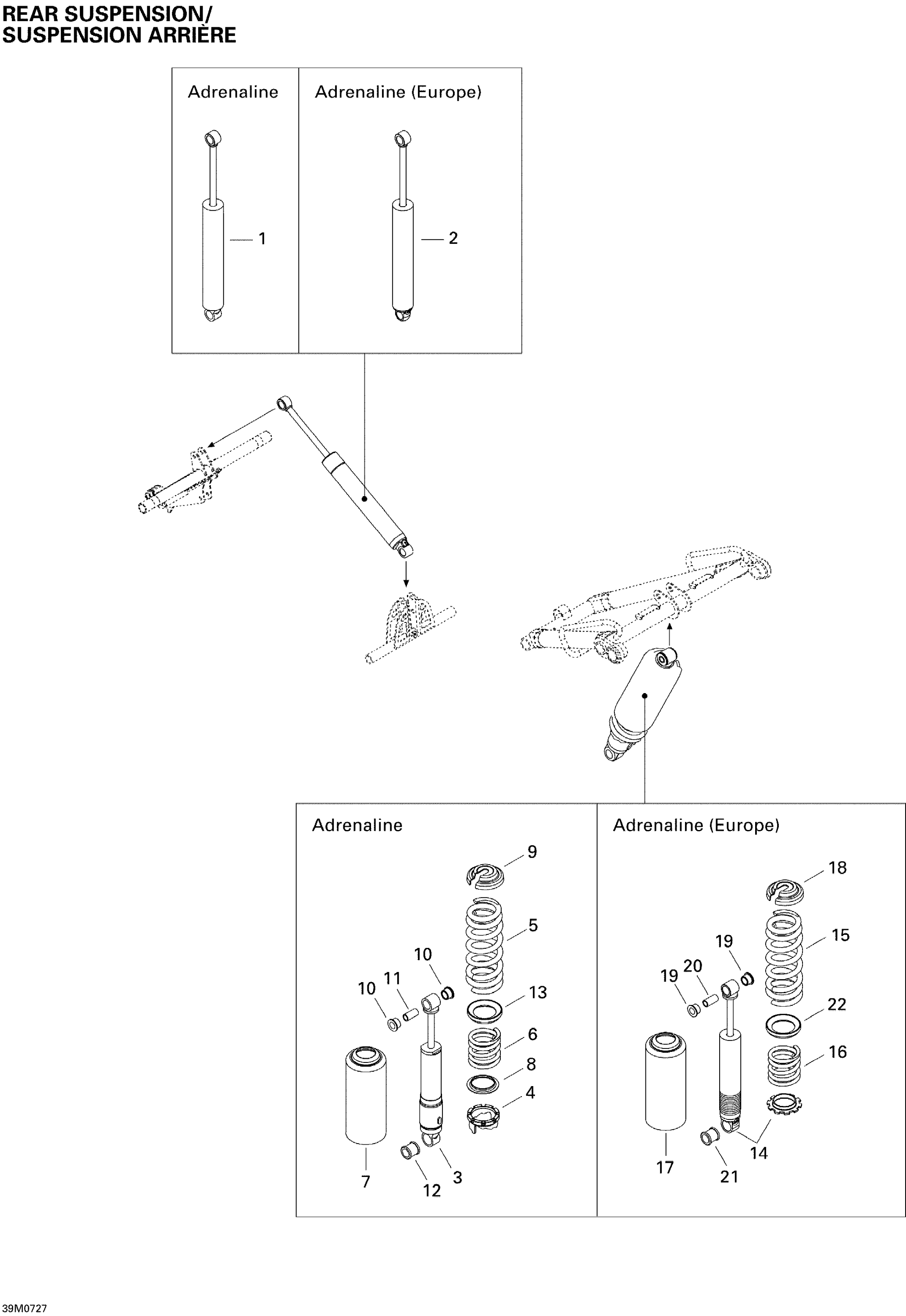 Rear Suspension Shocks