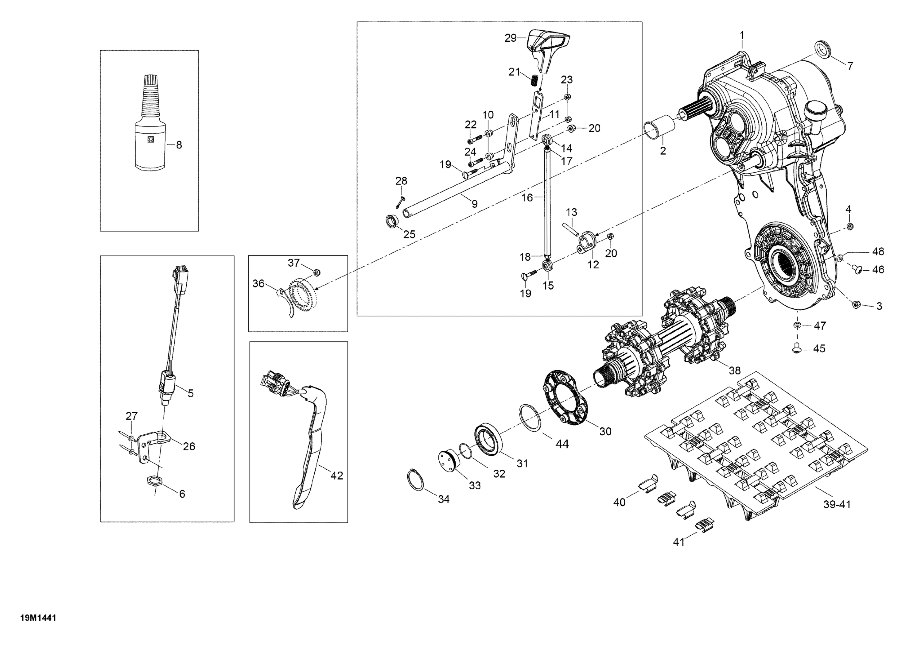 Drive Axle, Track And Belt Guard