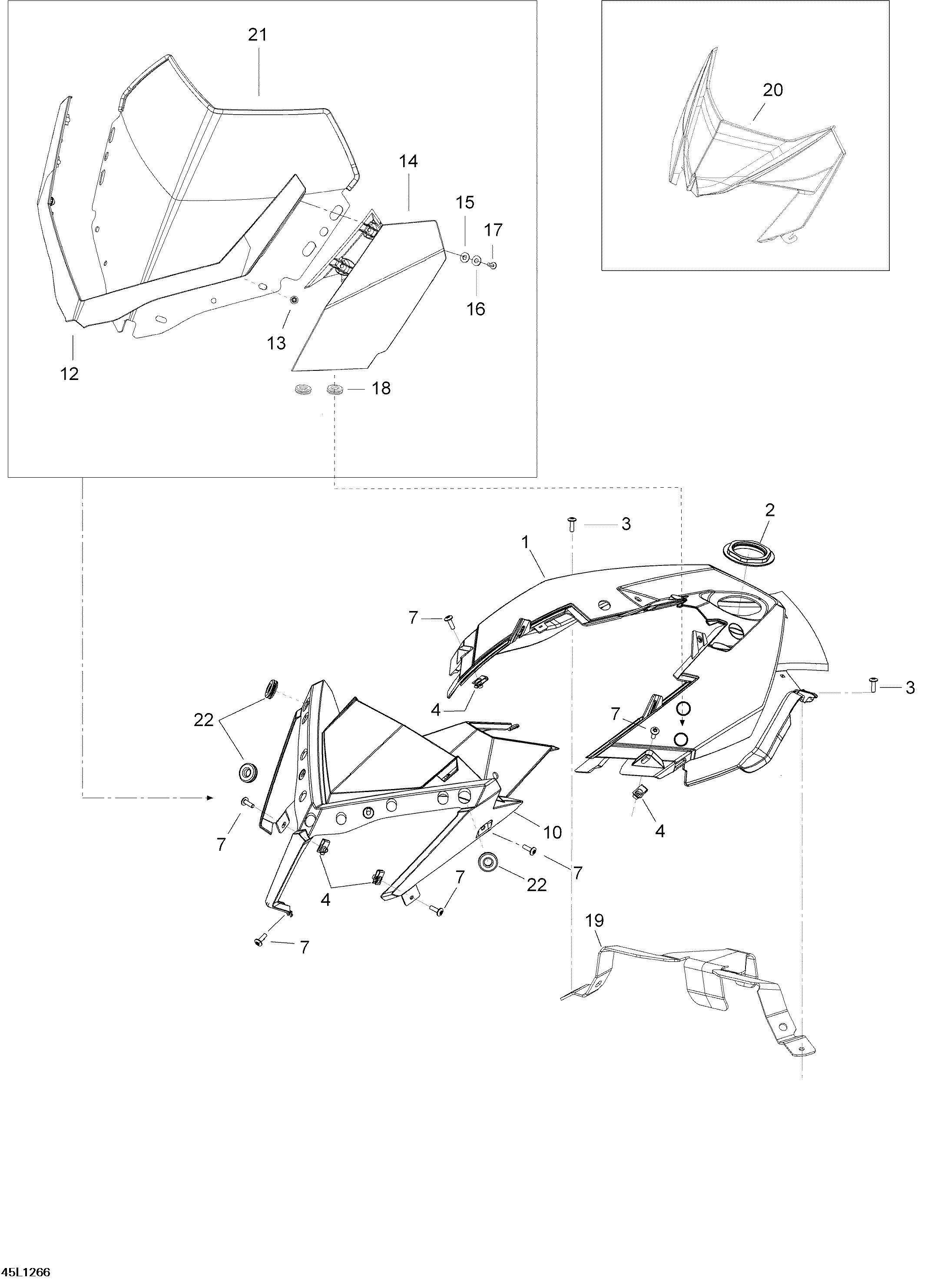 Windshield And Console