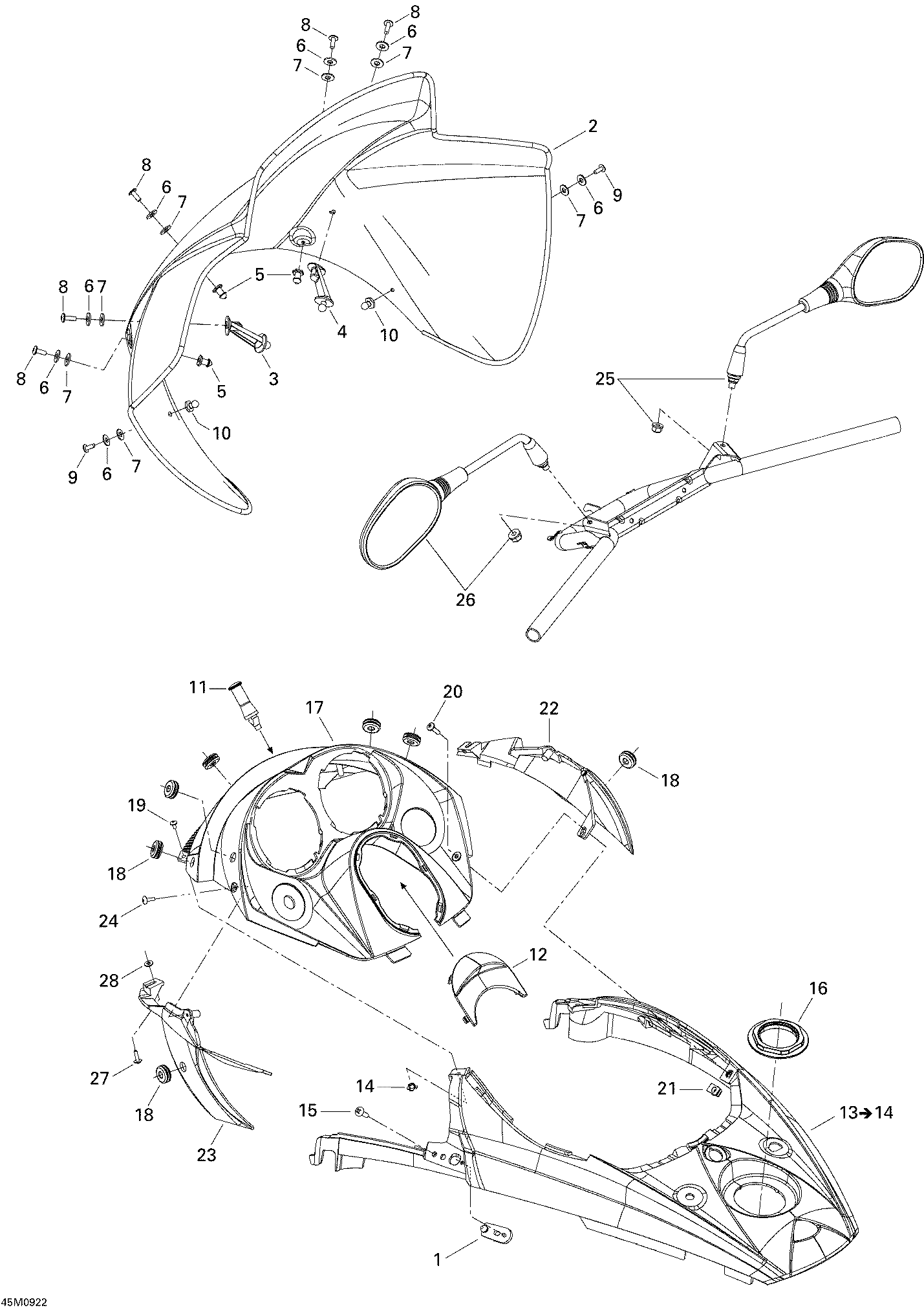 Windshield And Console Sport