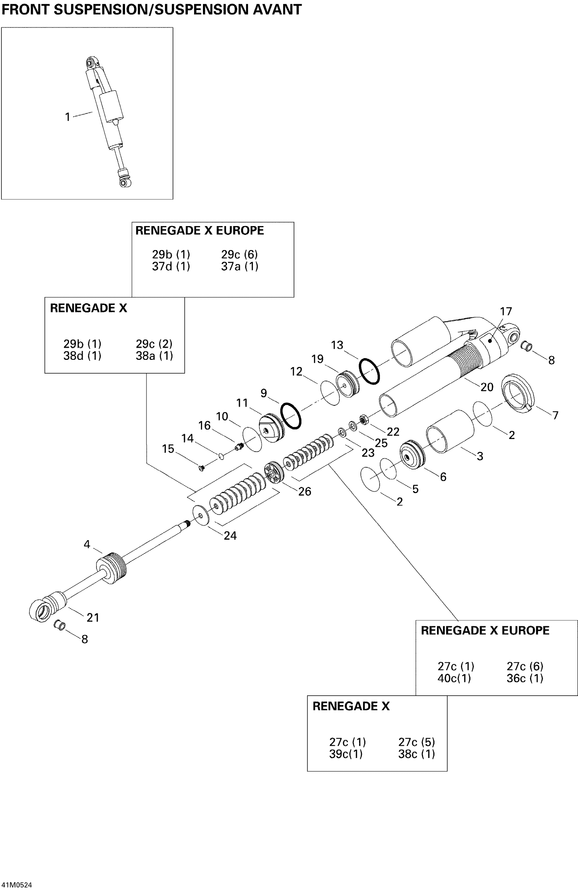 Take Apart Shock, Front