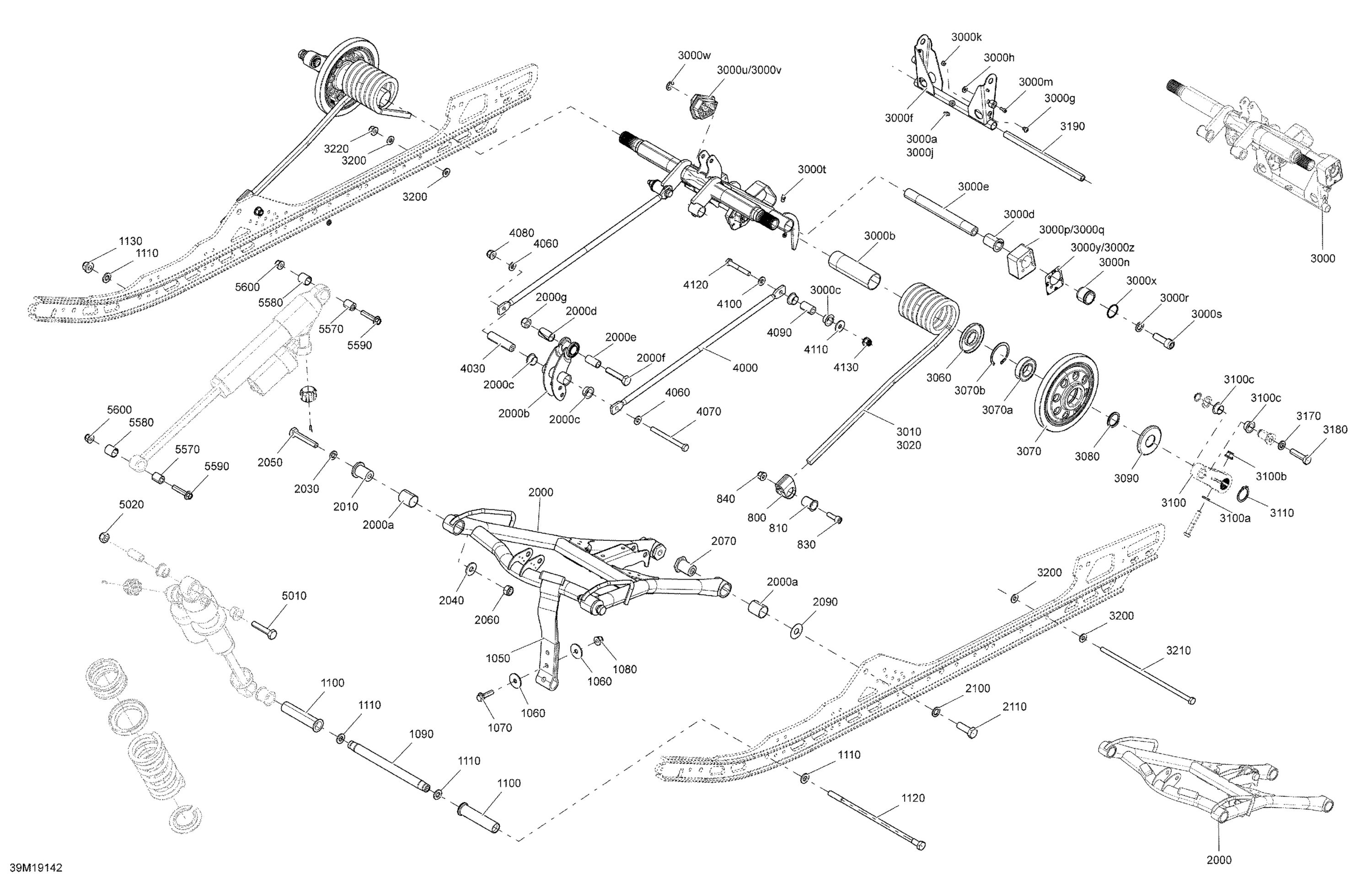 Rear Suspension - Upper Section