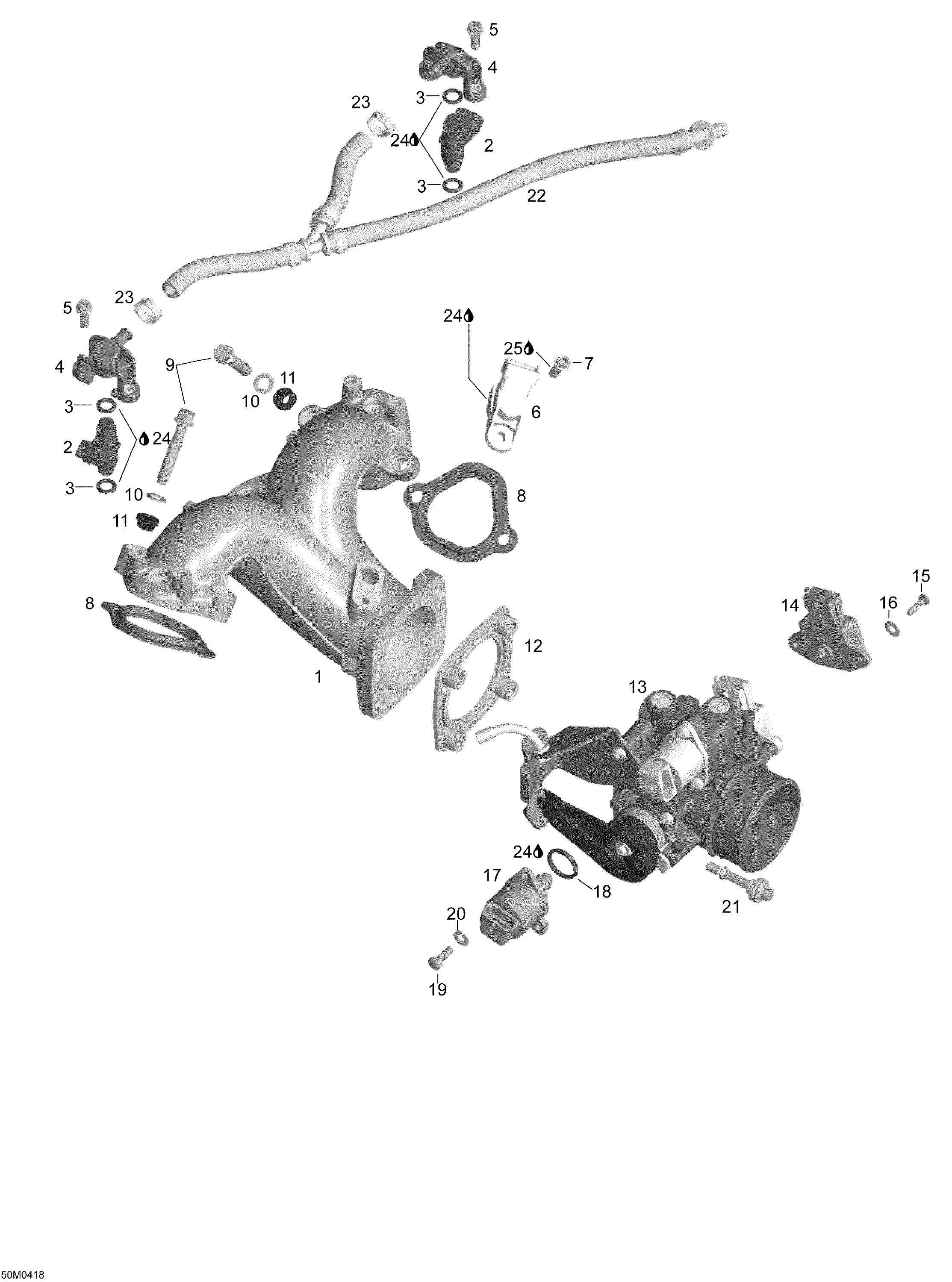 Air Inlet Manifold