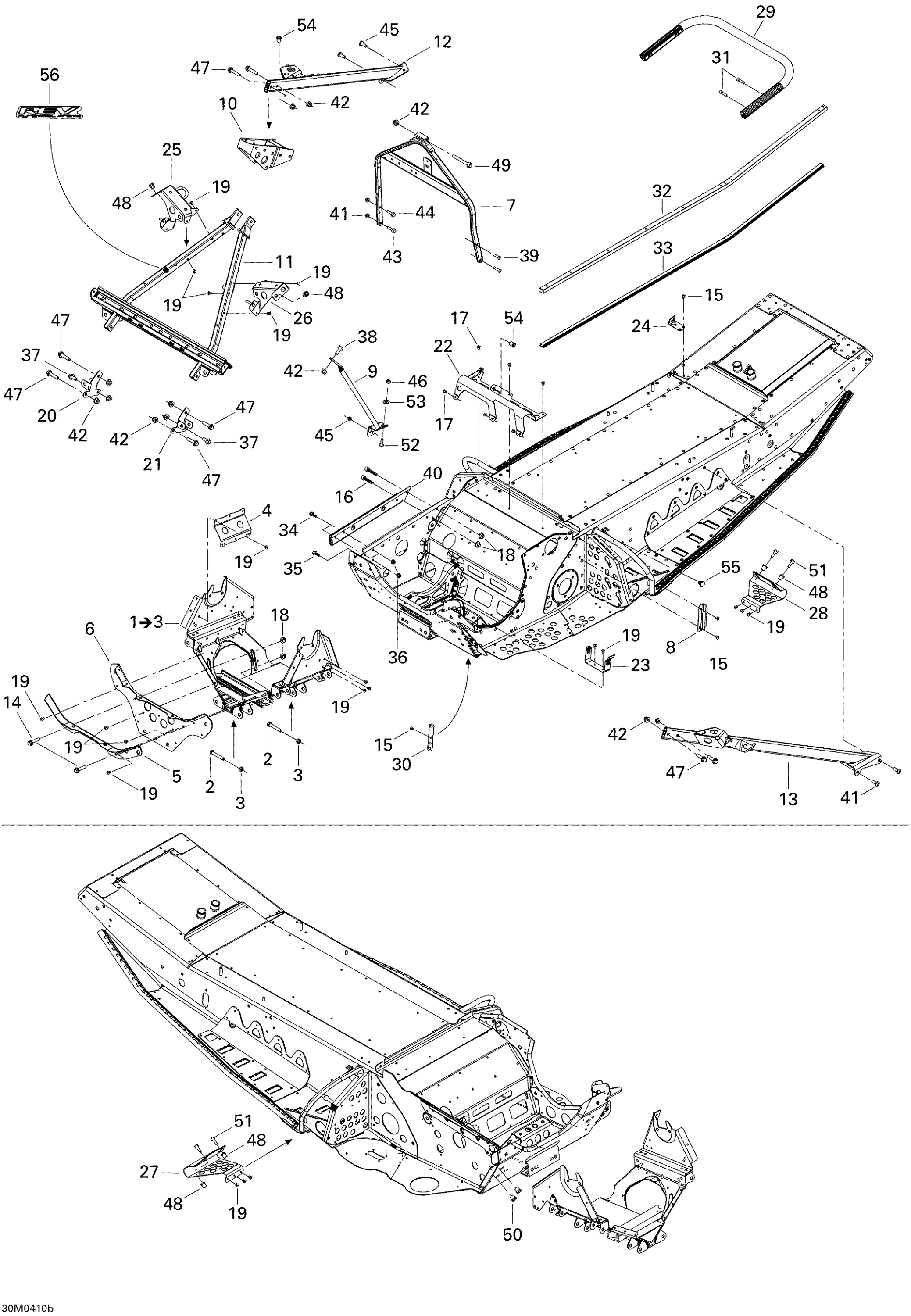 Frame - Front And Rear