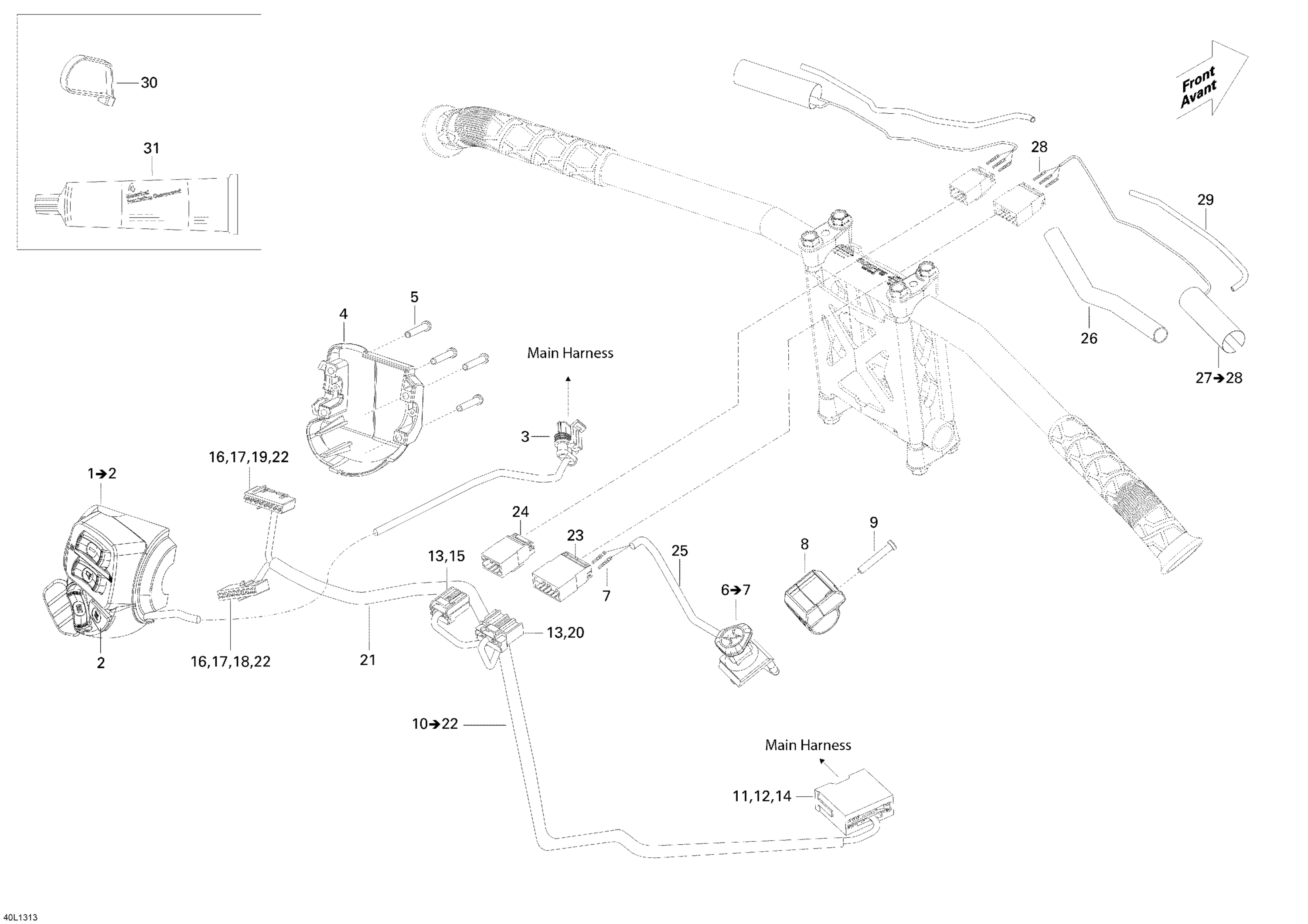 Steering Wiring Harness