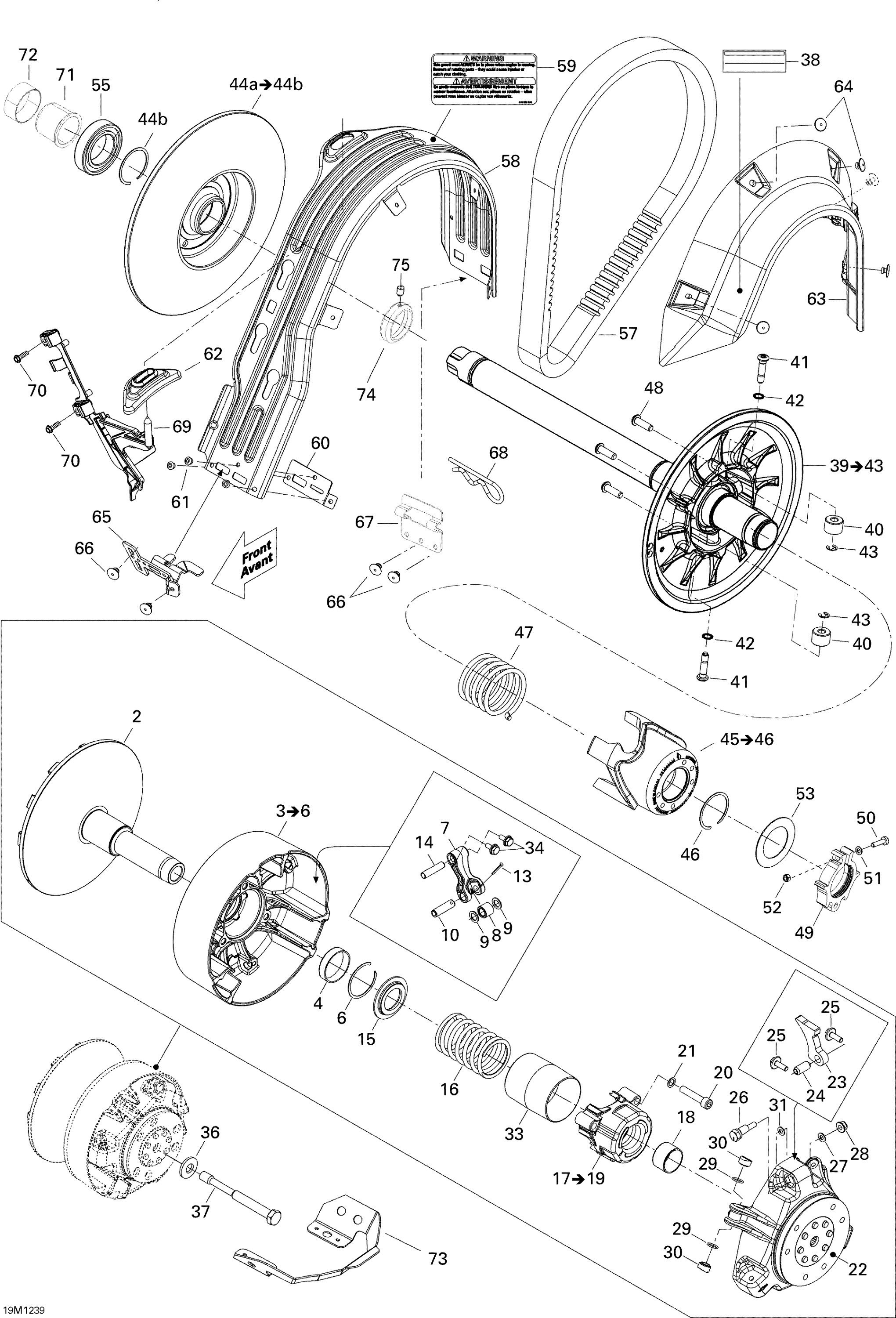 Схема узла: Pulley System