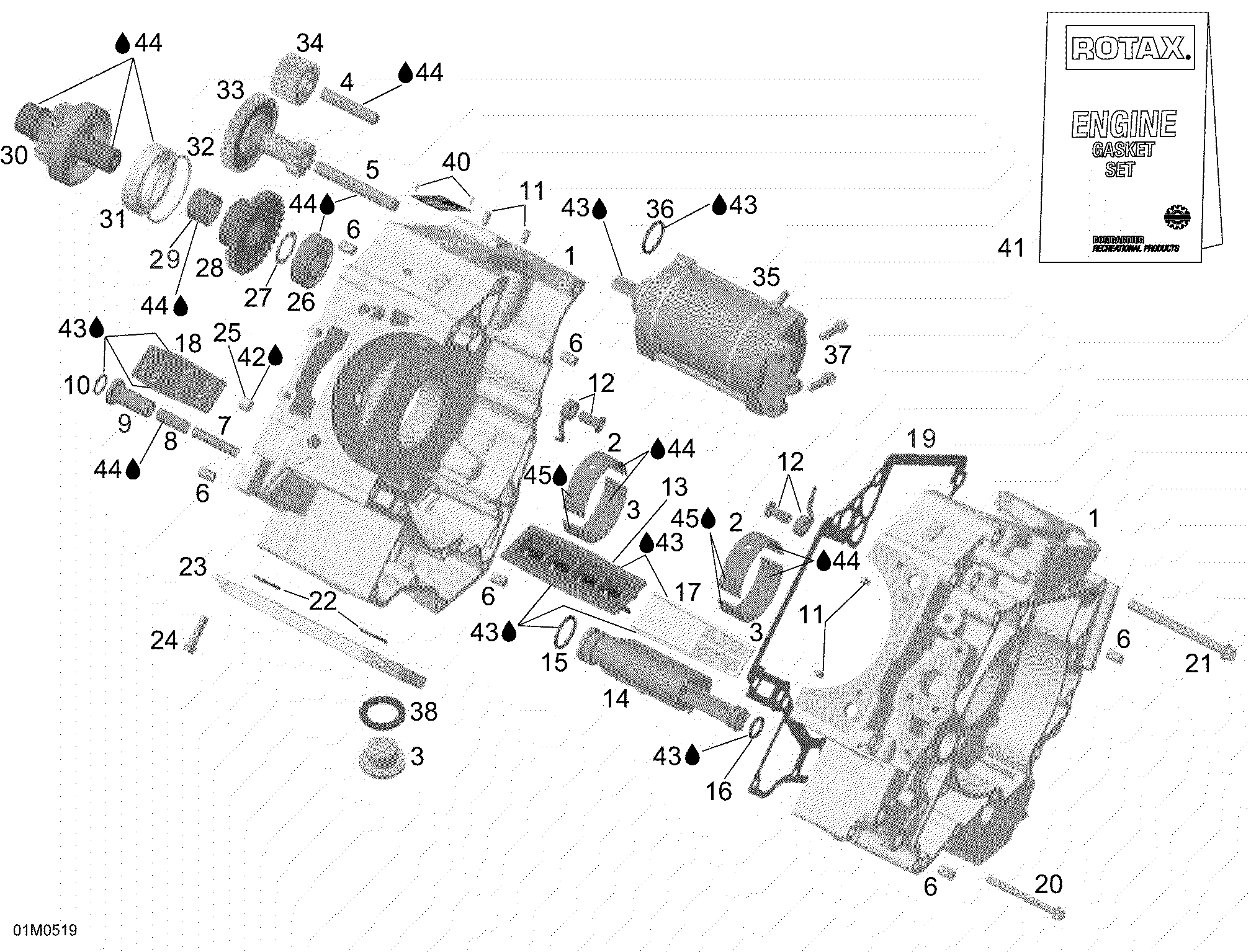 Crankcase And Starter