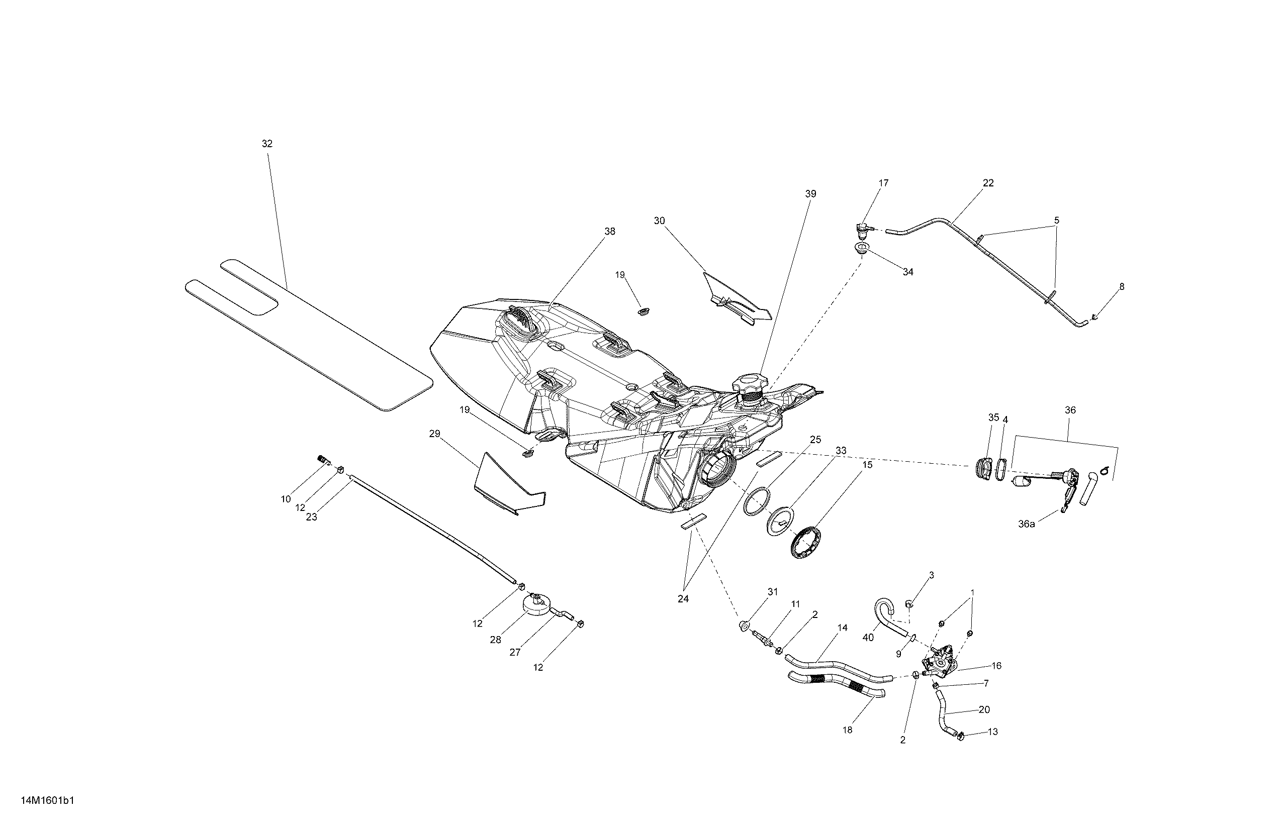 Fuel System - Package Sport