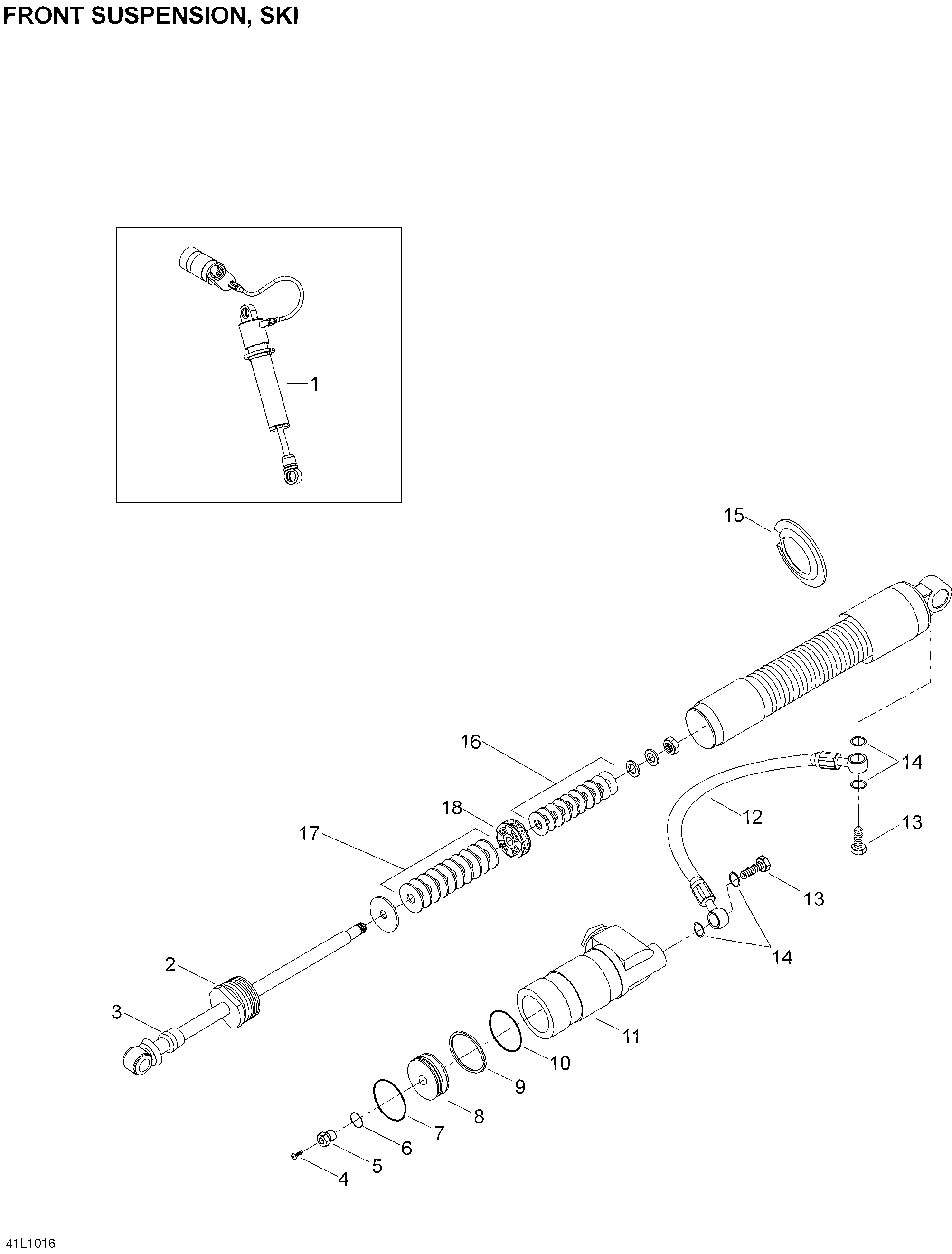 Take Apart Shock, Ski